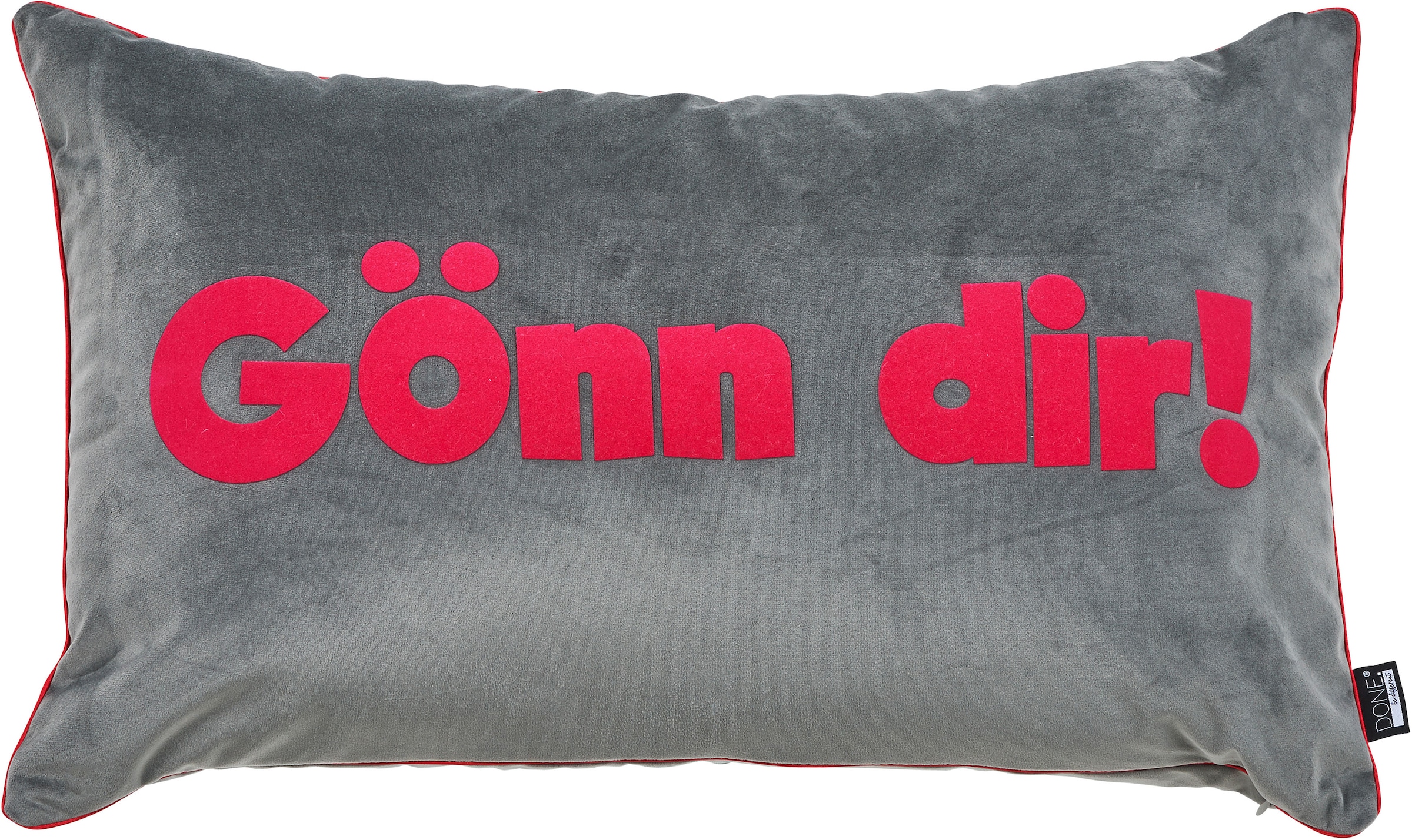 done. Kissenhülle "Vibe" Weicher Samtstoff günstig online kaufen
