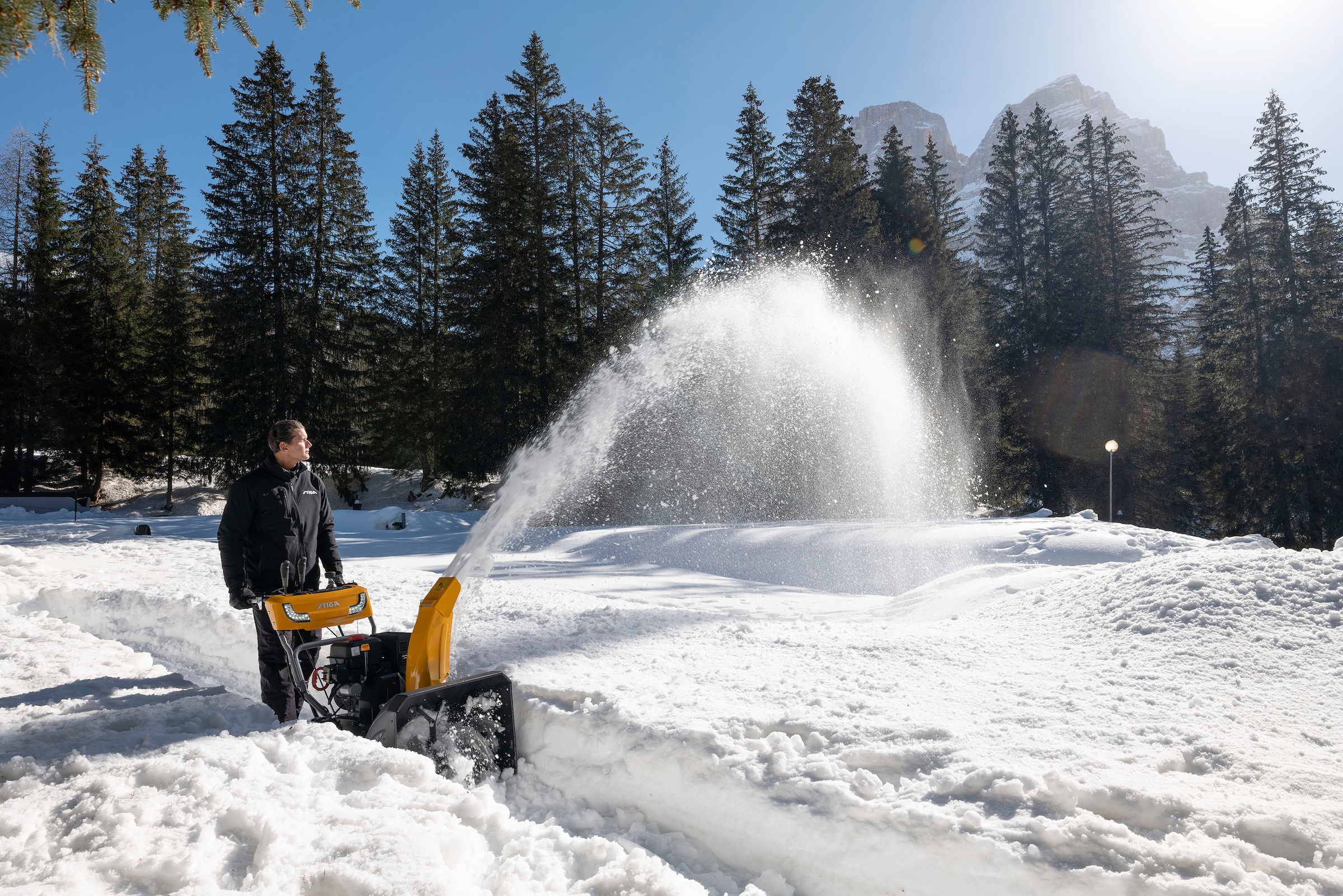 STIGA GARDEN Benzin-Schneefräse "ST 5262 P", Elektrostart günstig online kaufen