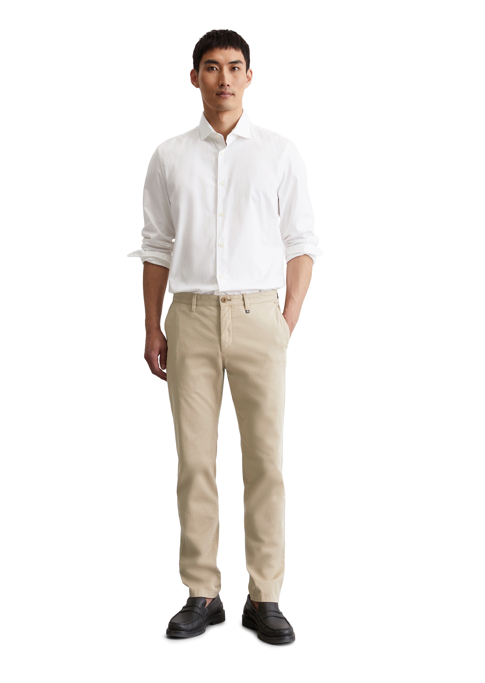 Marc O'Polo Chinohose »aus Bio-Baumwoll-Twill«