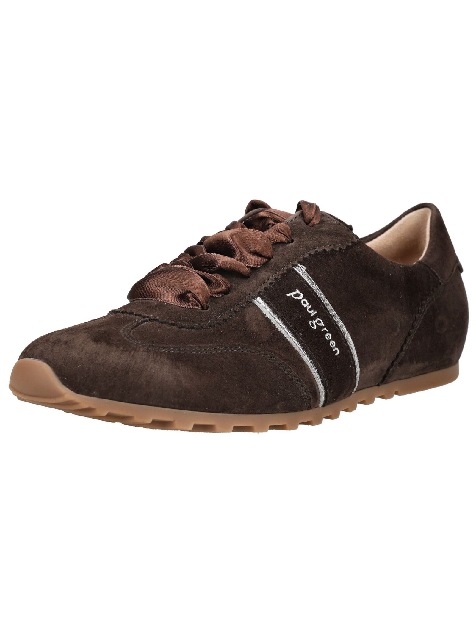 PAUL GREEN Damen Slipper "Paul Green Slipper Veloursleder", Gr. 41, braun, Veloursleder, Schuhe