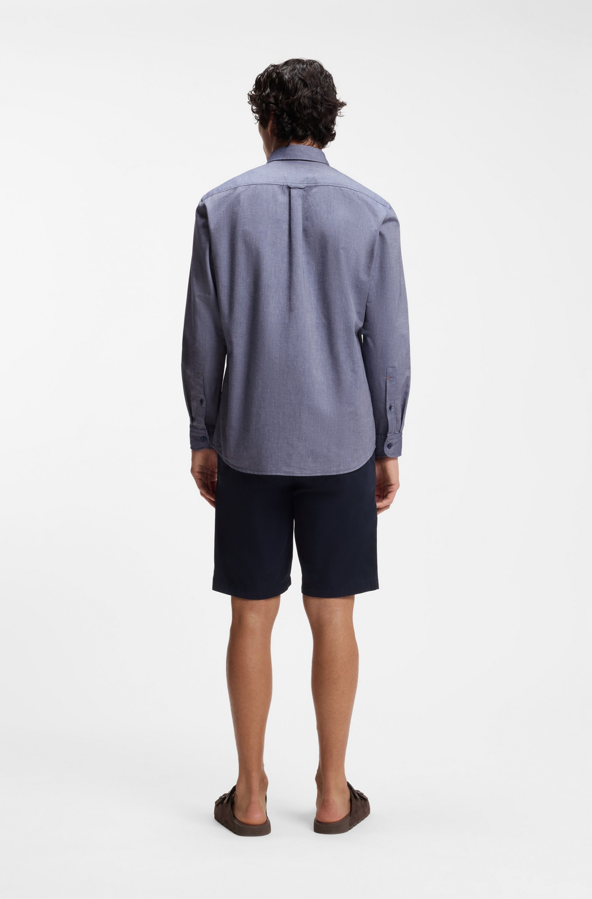 BOSS ORANGE »Rickert« mit Button-down-Kragen