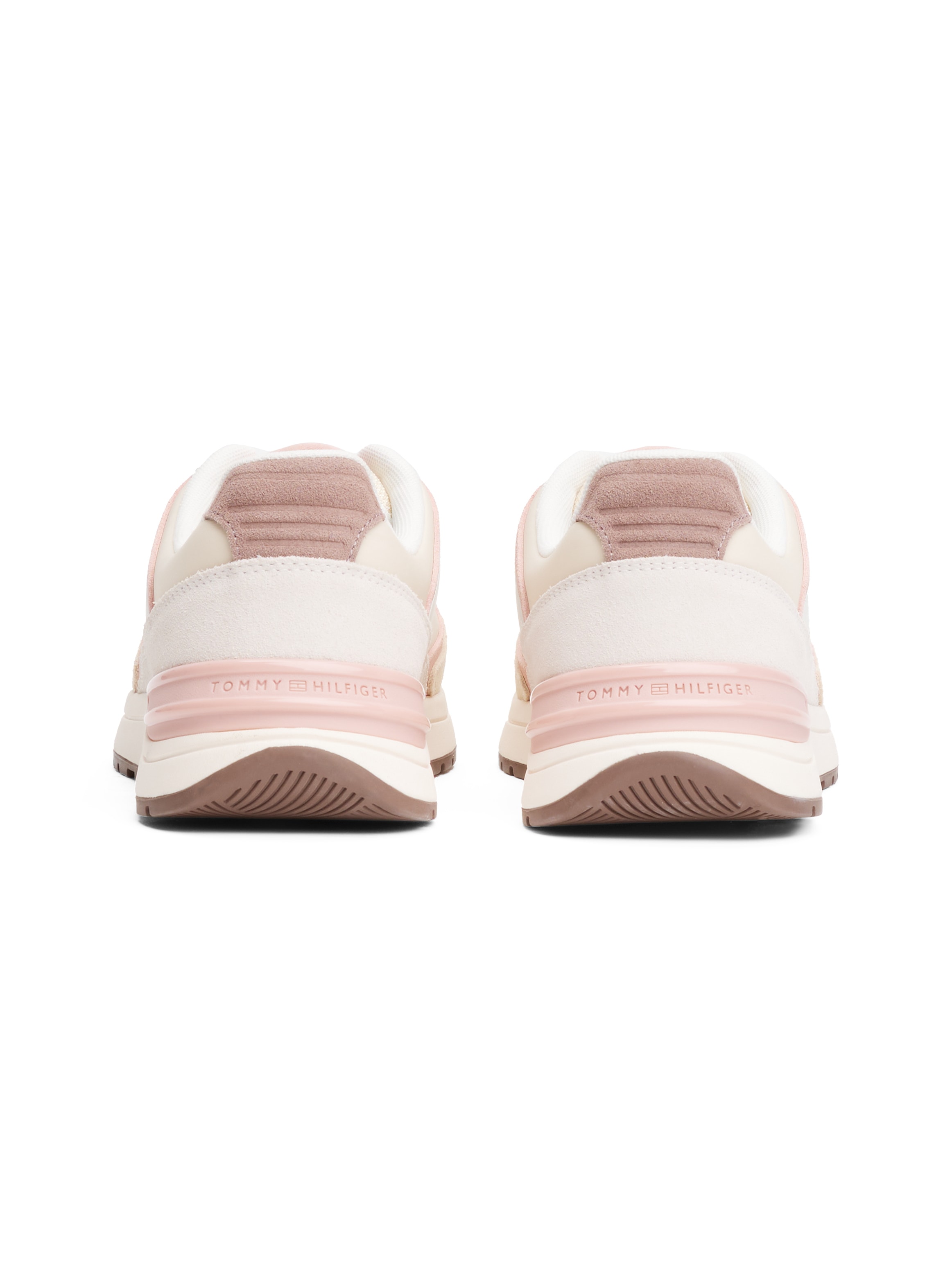 Tommy Hilfiger Keilsneaker »CASUAL FASHION RUNNER MIX«, Plateau, Freizeitschuh, Halbschuh, Schnürer mit TH-Logoapplikation