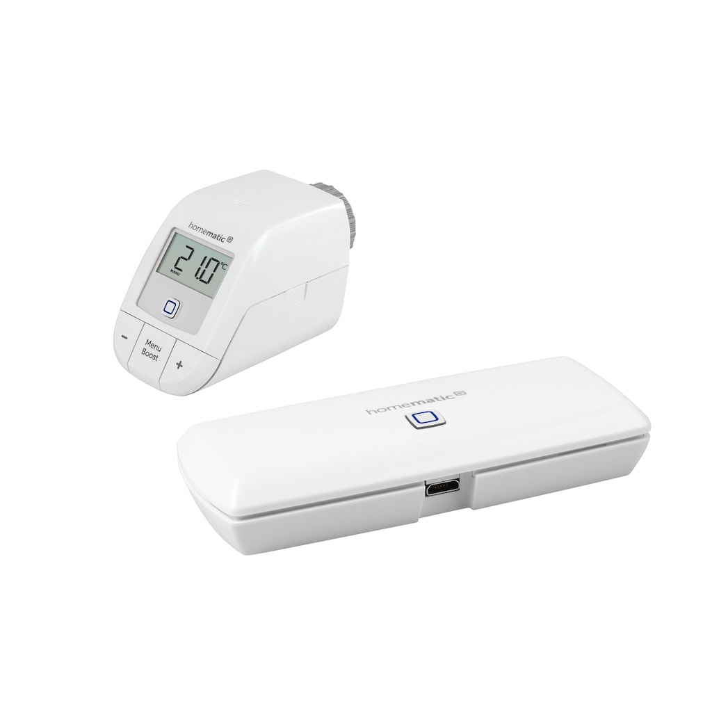 Homematic IP Heizkörperthermostat »Starter Set mit Heizkörperthermostat basic & WLAN Access Point«