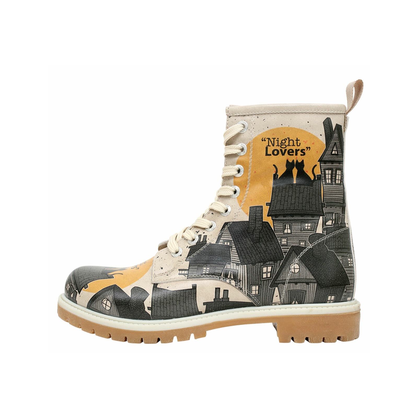 DOGO Schnürboots »Damen Boots Night Lovers Vegan Damen Boots / female«, Vegan