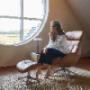 FLEXLUX Fußhocker "Elegant Beinstütze, Entspannung, Skandinavisch, Ultimati günstig online kaufen