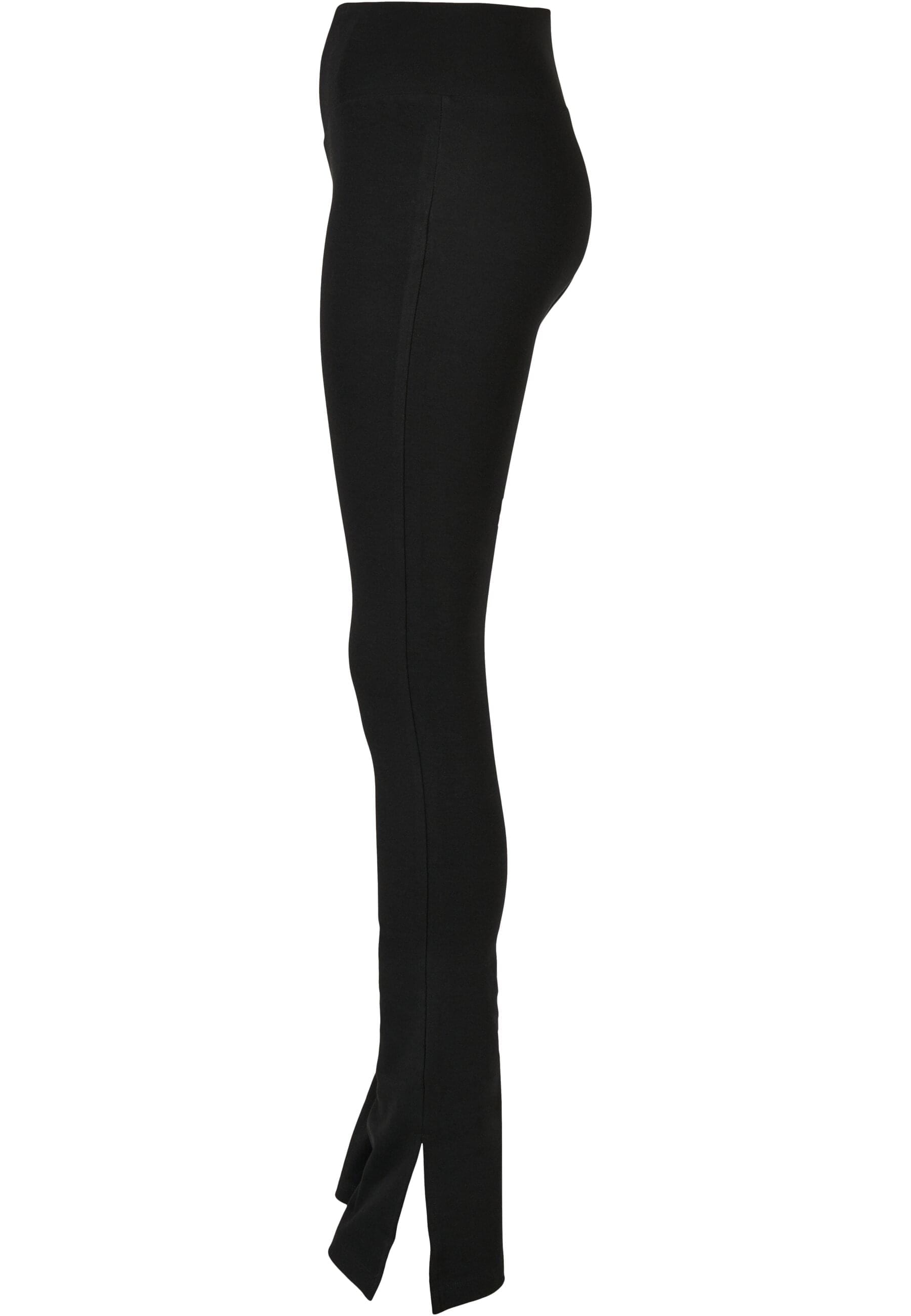 URBAN CLASSICS Leggings »Urban Classics Damen Ladies High Waist Side Slit Leggings«, (1 tlg.)