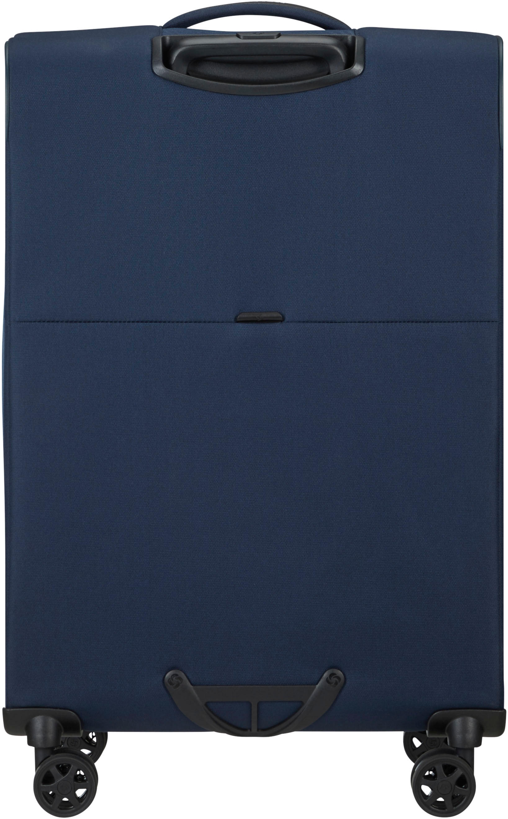 Samsonite Weichgepäck-Trolley »Litebeam, midnight blue, 66 cm«, 4 Rollen, Reisekoffer Aufgabegepäck Reisegepäck mit Volumenerweiterung