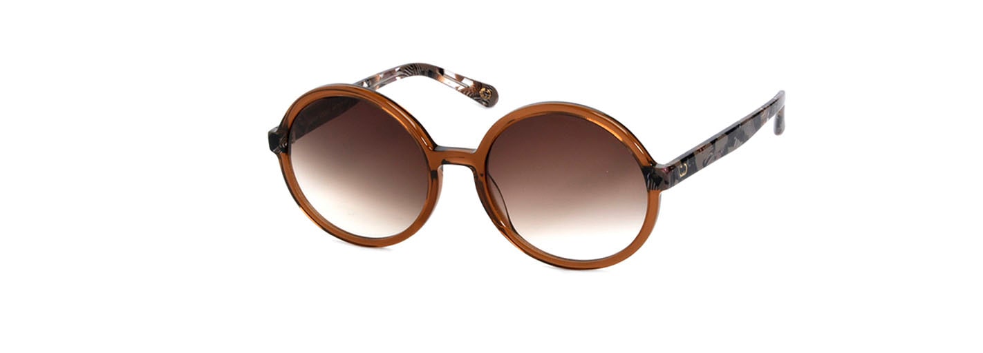 GERRY WEBER Sonnenbrille, Große, runde Damenbrille, Vollrand