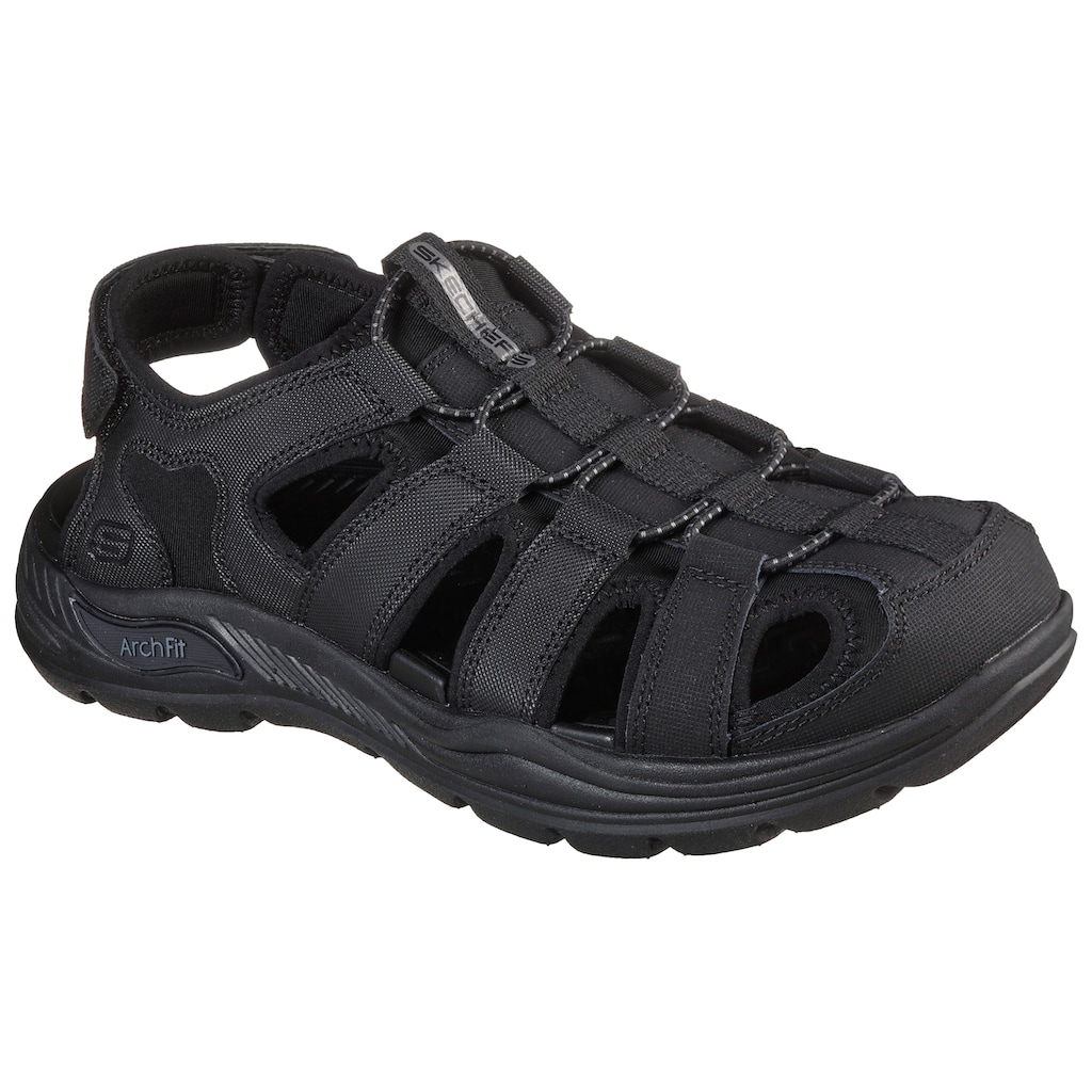 Skechers Sandale »VERLANDER«, Sommerschuh, Klettschuh, Freizeitsandale, mit Klett an der Ferse