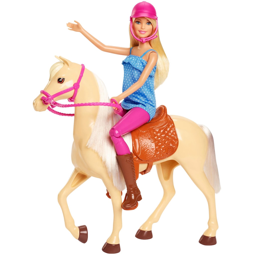 Barbie Anziehpuppe »Pferd mit Puppe«, Spielset