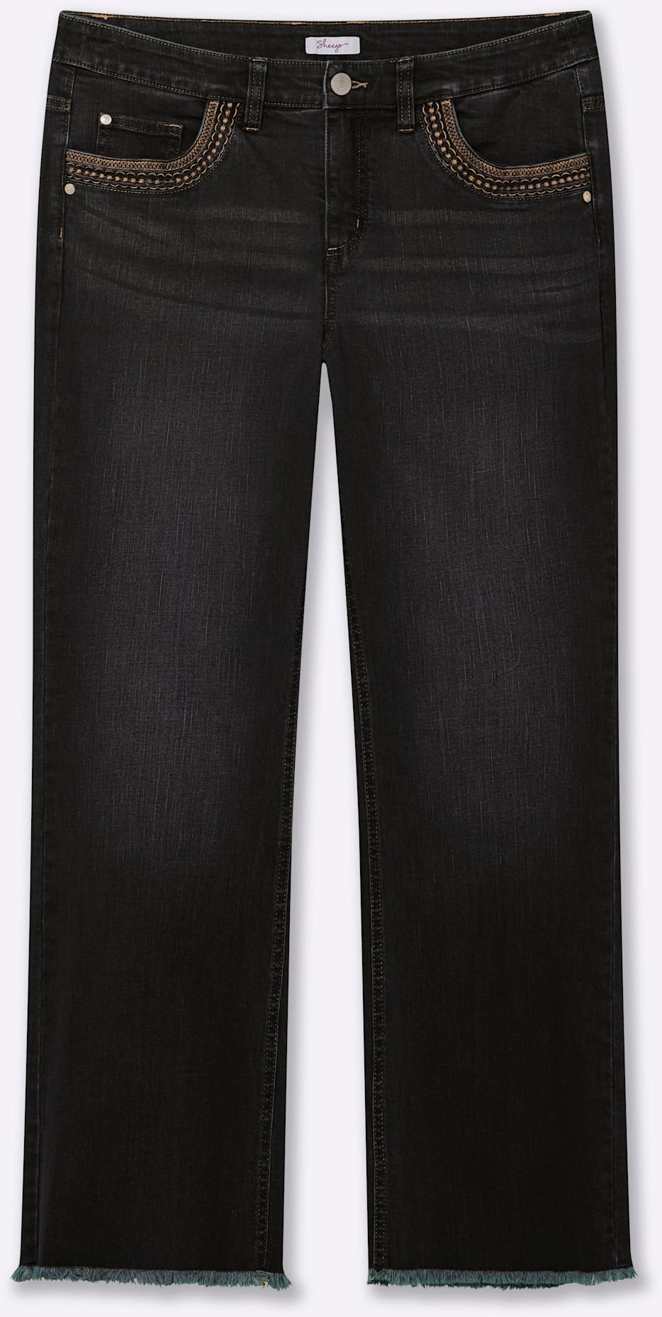 Thumbnail - Sheego Bootcut-Jeans 1 Stk. tlg.