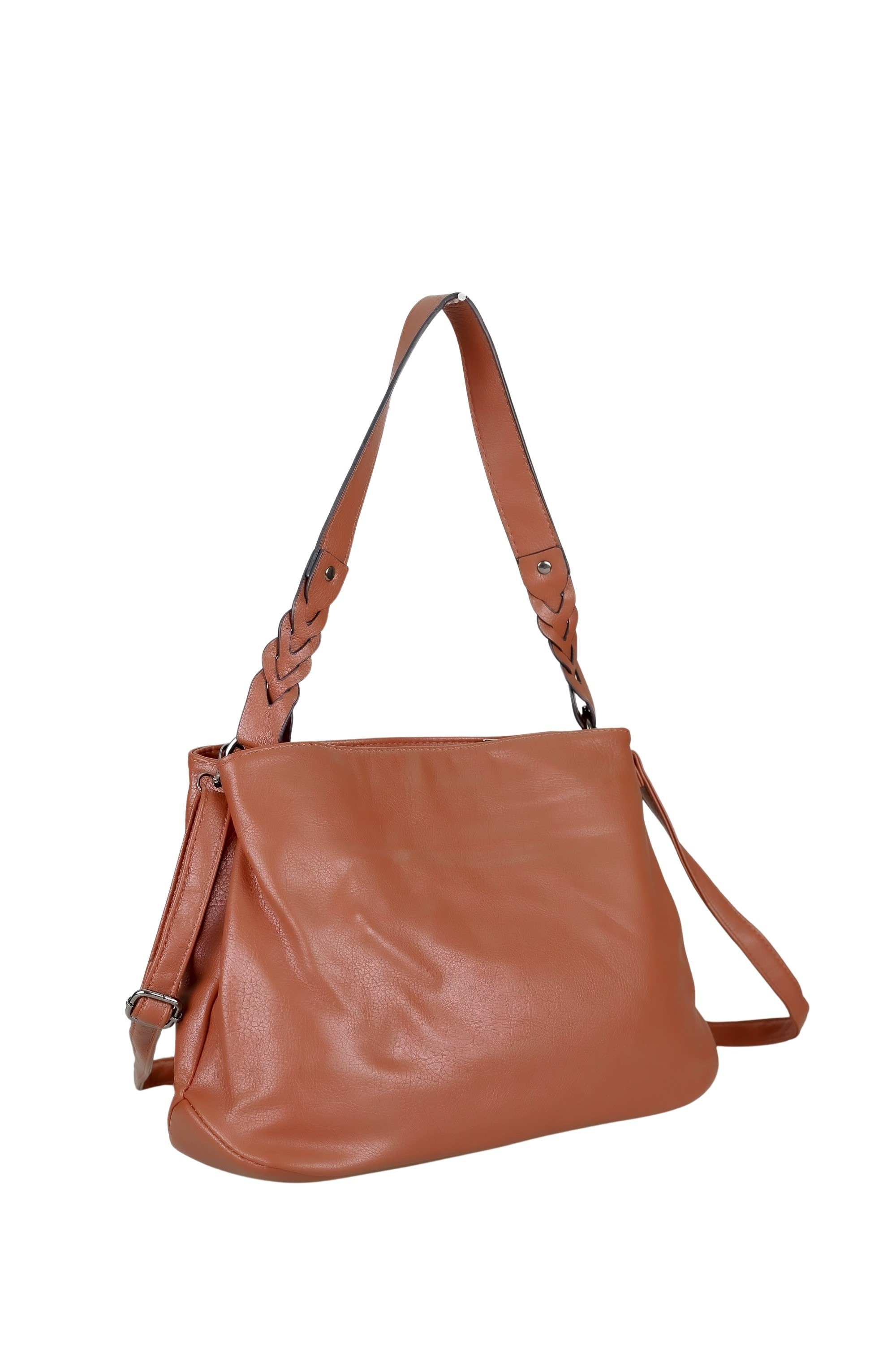 TONI&FRIENDS Schultertasche »Flecht Zauber«, mit drei separaten RV-Fächern