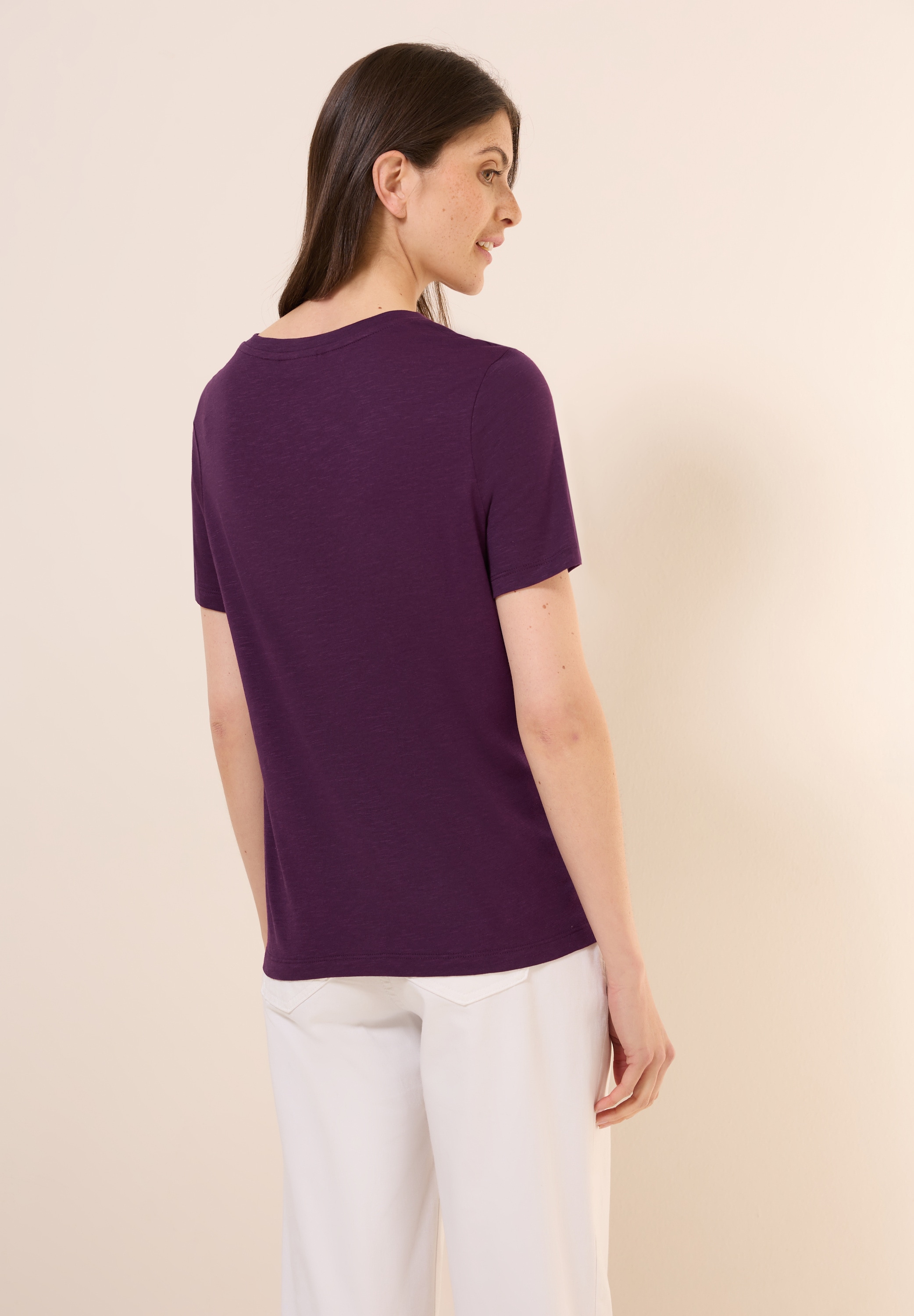 Cecil T-Shirt, mit V-Ausschnitt