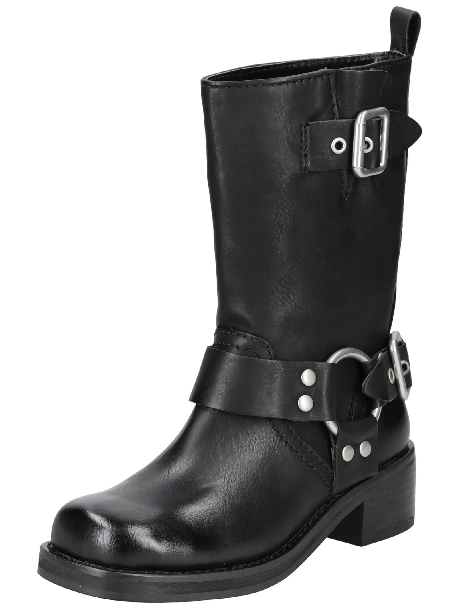 STEVE MADDEN Bikerboots "STEVE MADDEN Stiefel Lederimitat" günstig online kaufen