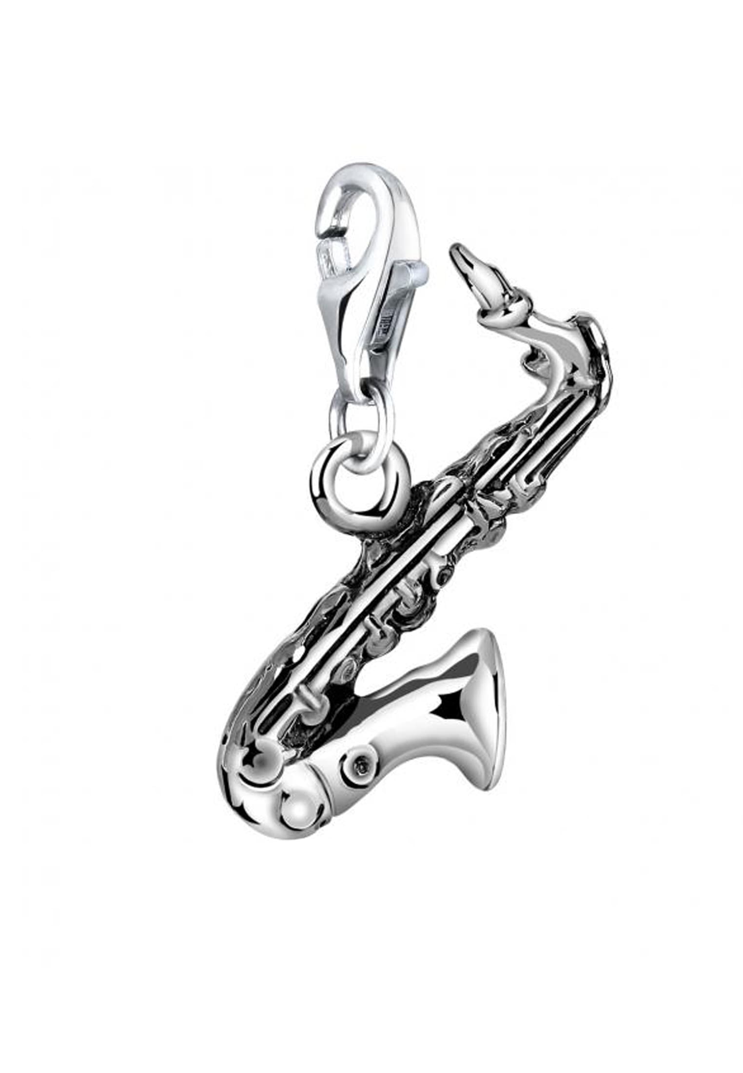 Nenalina Charm-Einhänger »Saxophon Musik Instrument 925 Silber«