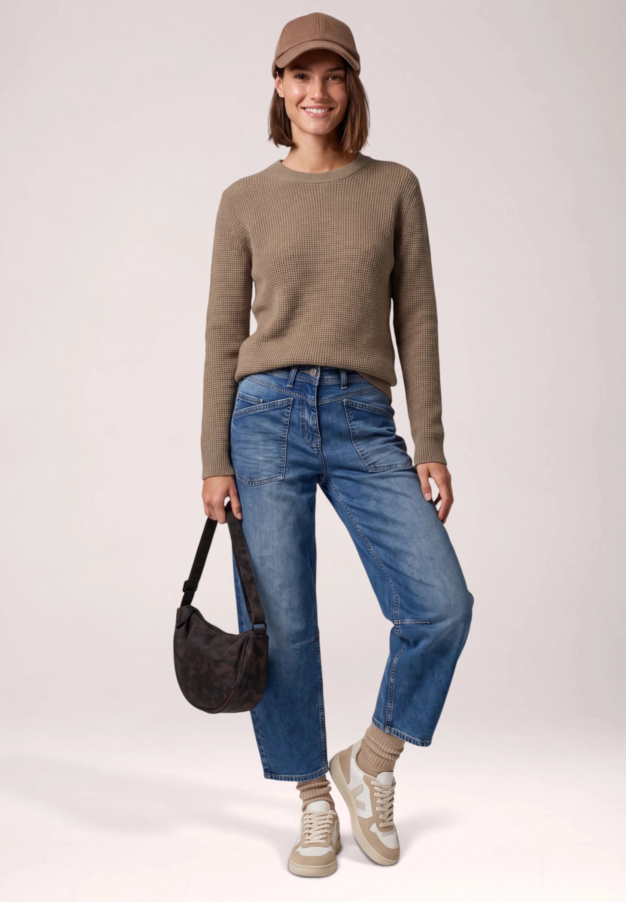 Cecil Strickpullover im soften Baumwoll-Mix
