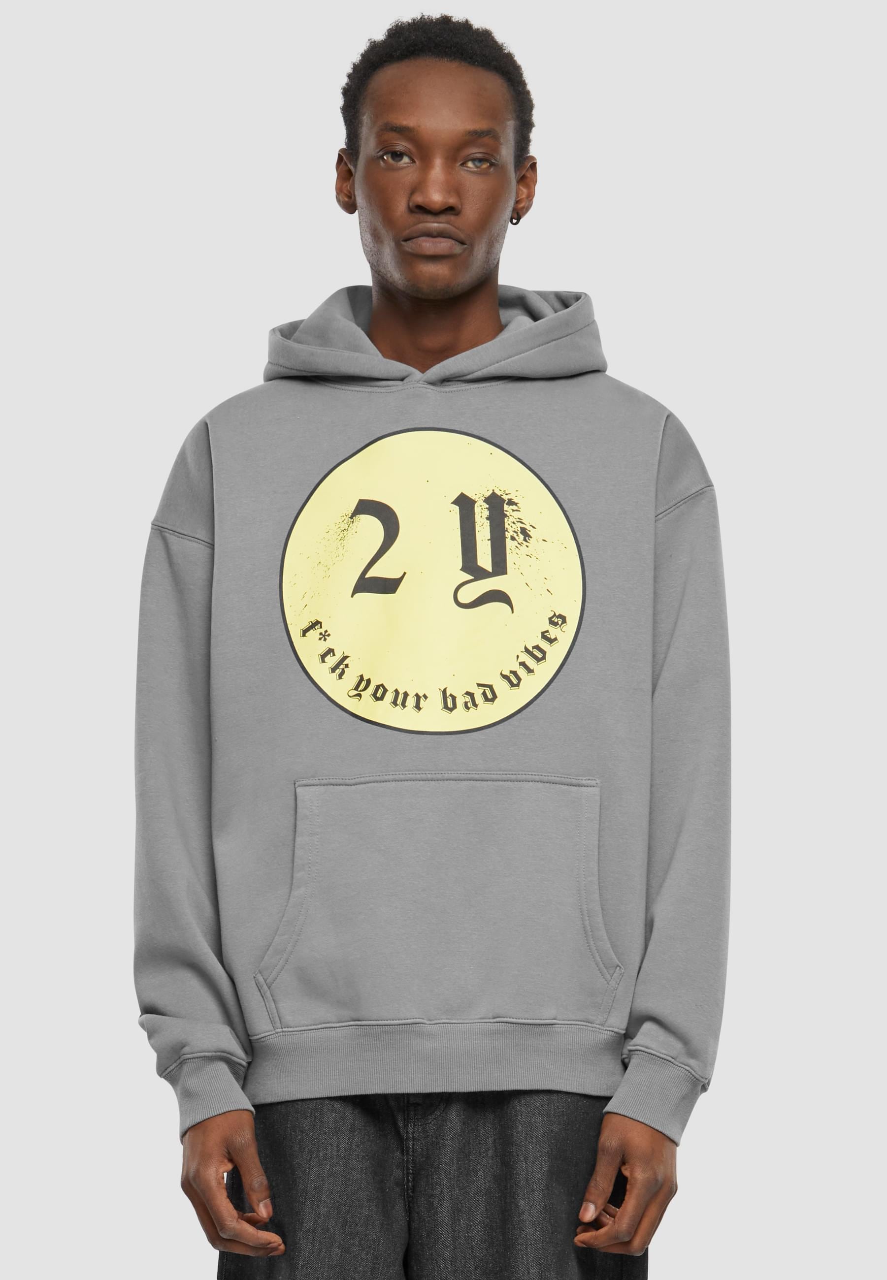 2Y Studios Kapuzensweatshirt »2Y Studios Herren Smiley Oversize Hoodie«