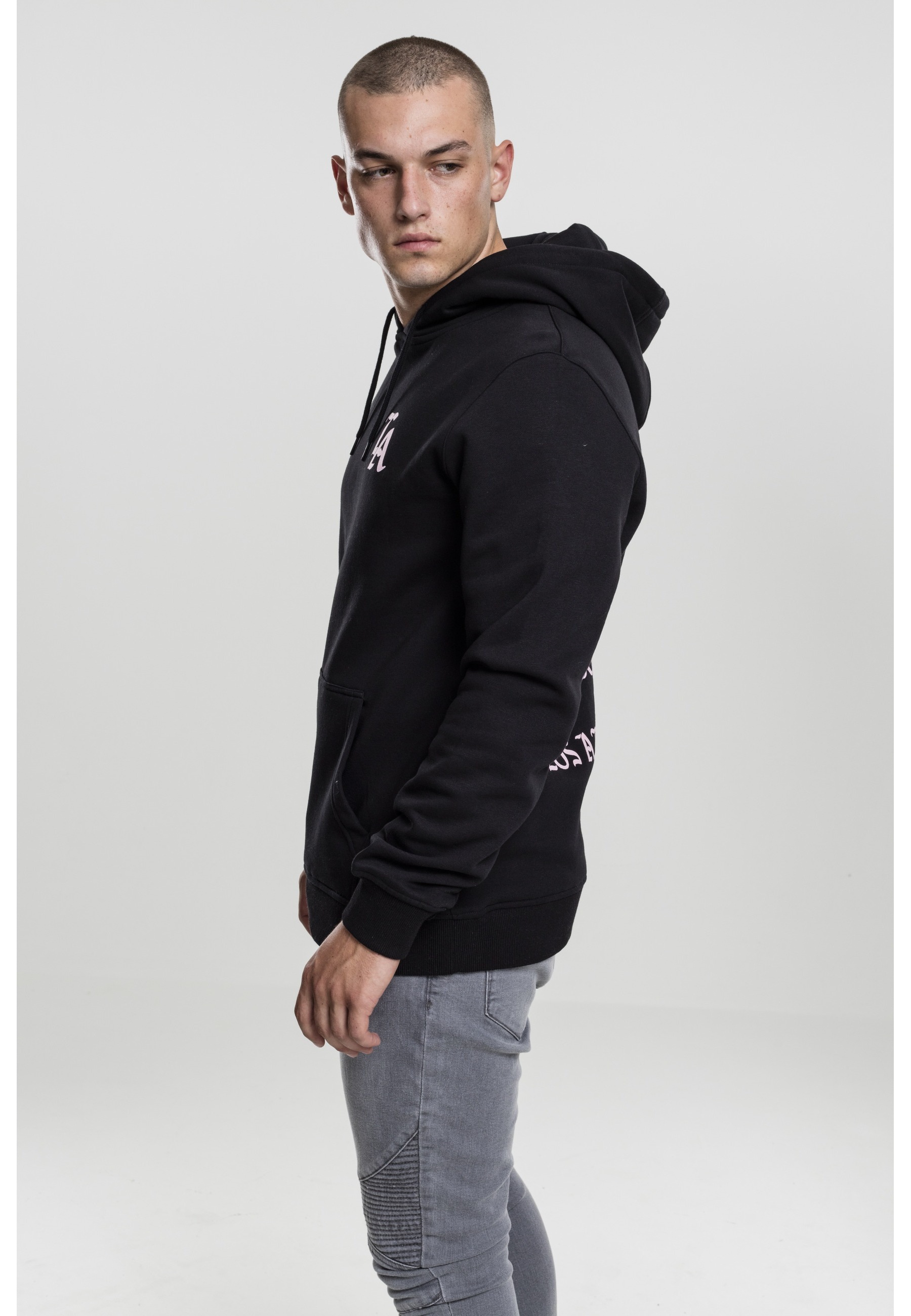 MisterTee Rundhalspullover »MisterTee Herren LA Hoody« 1 Stk.