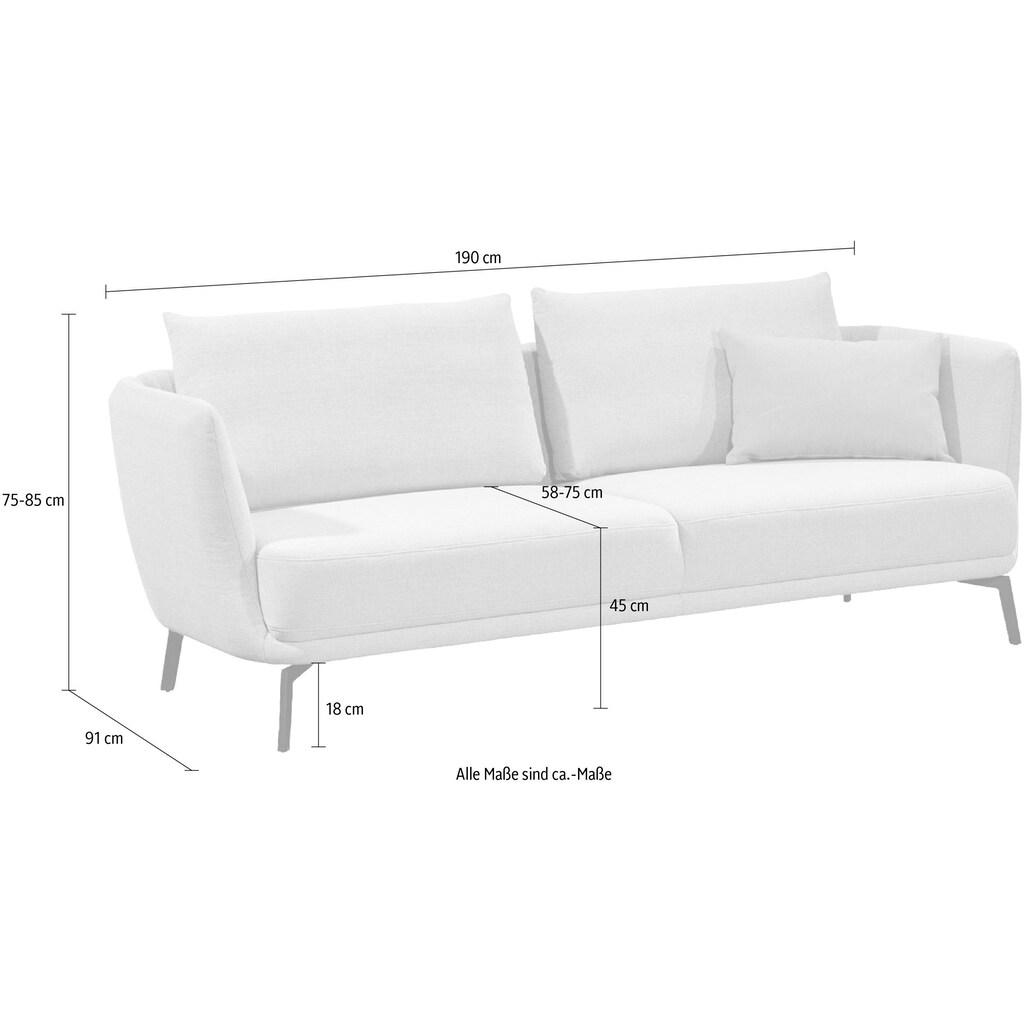 SCHÖNER WOHNEN-Kollektion Sofa »Pearl«