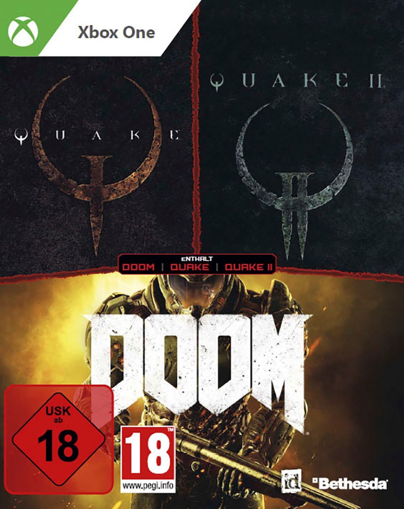 Bethesda Spielesoftware »id Action Pack Vol. 4 (Quake Enhanced + Quake 2 Enhanced)«, Xbox One