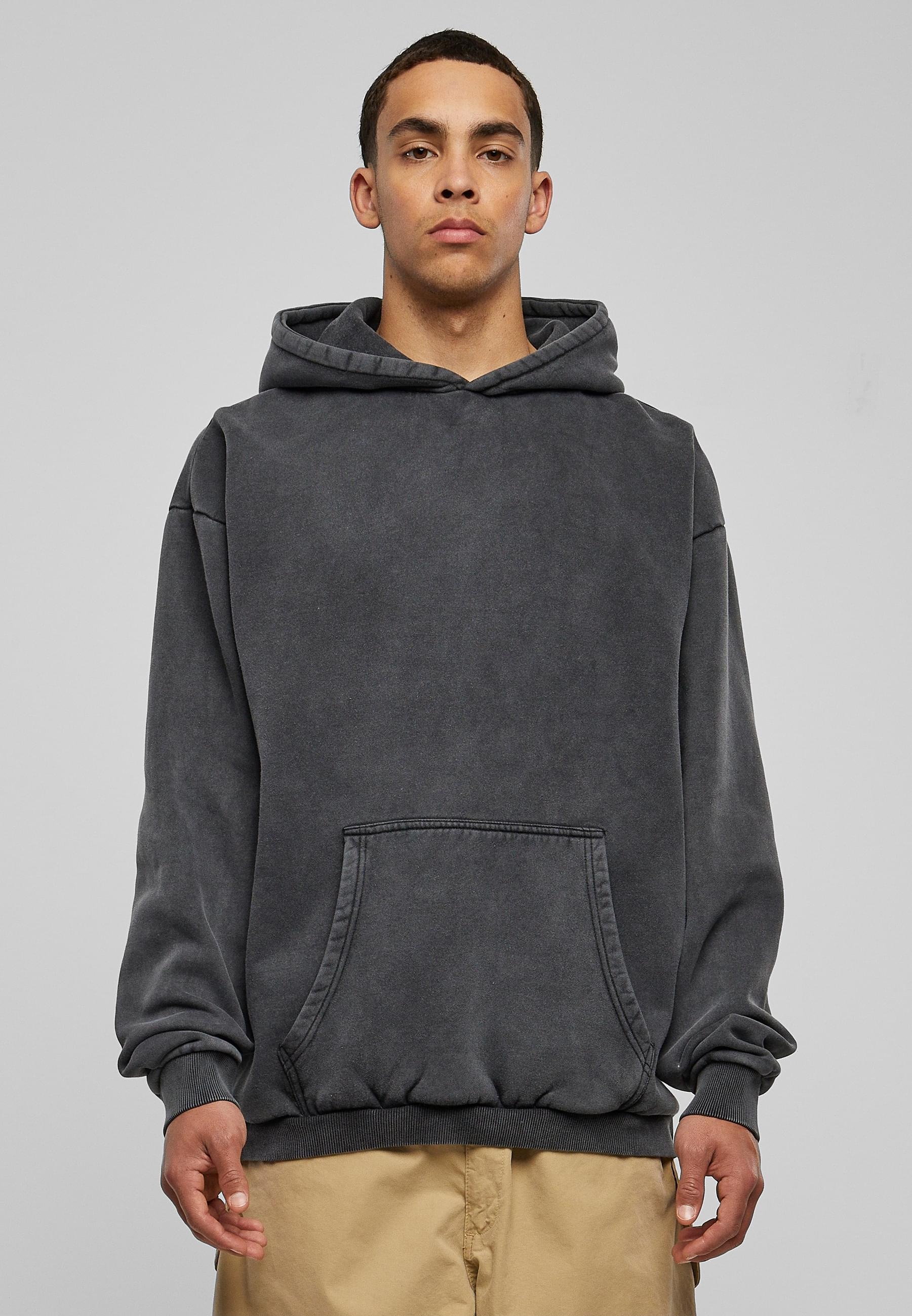 URBAN CLASSICS Kapuzensweatshirt »Urban Classics Herren Stone Washed Hoody«, (1 tlg.)