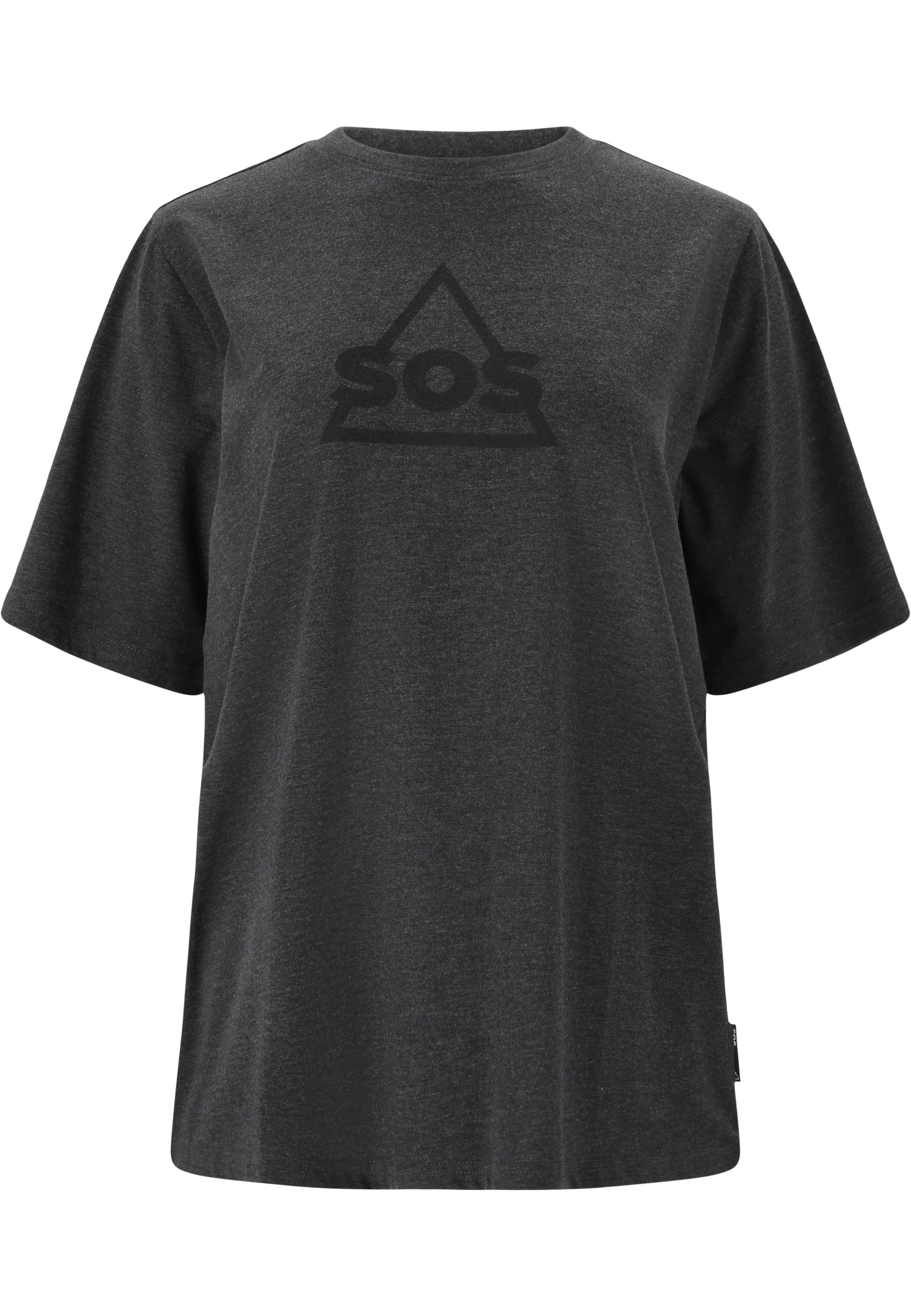 SOS Funktionsshirt »Kvitfjell«, mit | BAUR der trendigem Front auf ▷ Markenlogo bestellen
