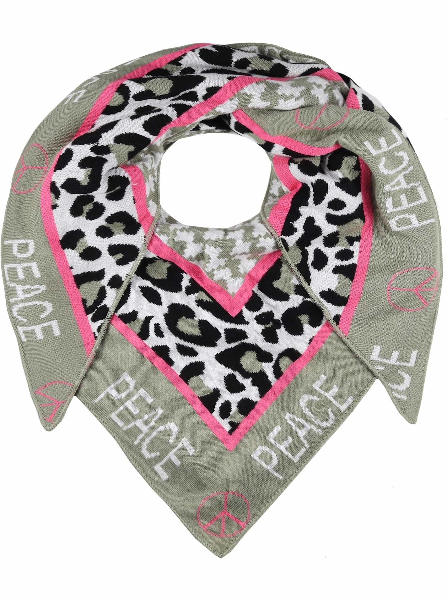 Zwillingsherz Dreieckstuch ""Peace"" günstig online kaufen