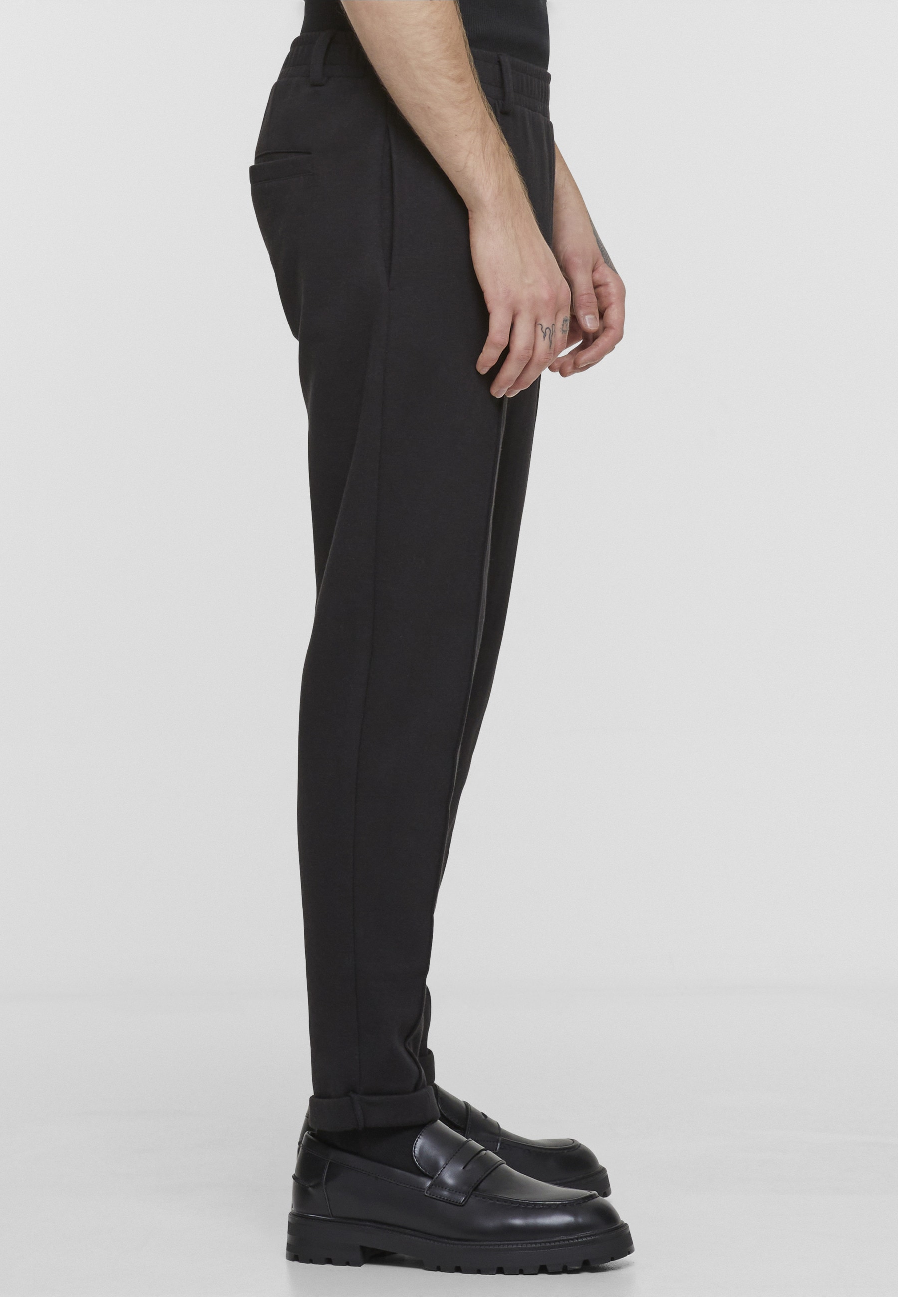 URBAN CLASSICS Chinos »Urban Classics Cropped Interlock Jogg Chino«