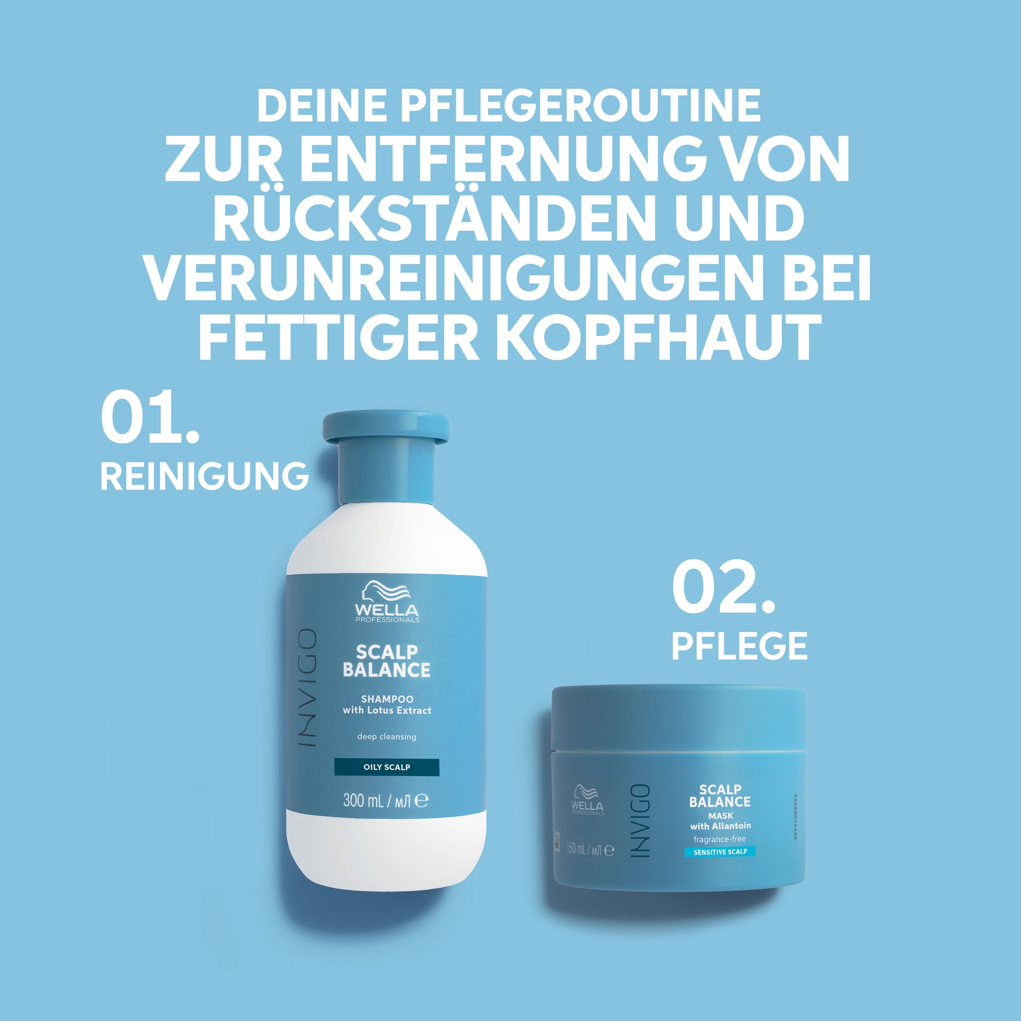 Wella Professionals Haarshampoo »Scalp Balance Shampoo (Oily-Scalp)« pflegend, hilft bei öliger Kopfhaut