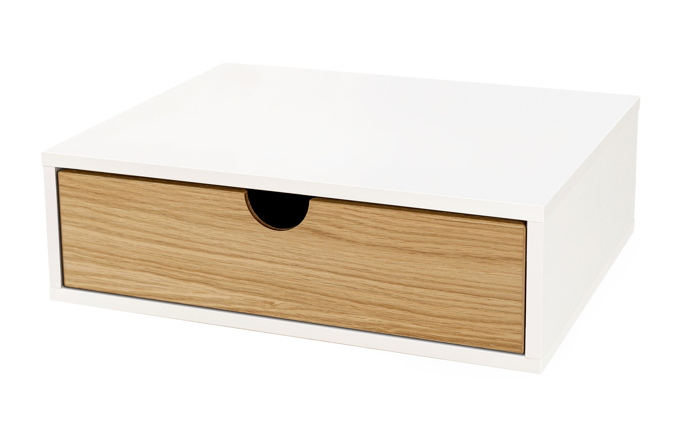Woodman Nachttisch "Farsta, Beistelltisch, Ablage mit Schublade" Holzfurnie günstig online kaufen