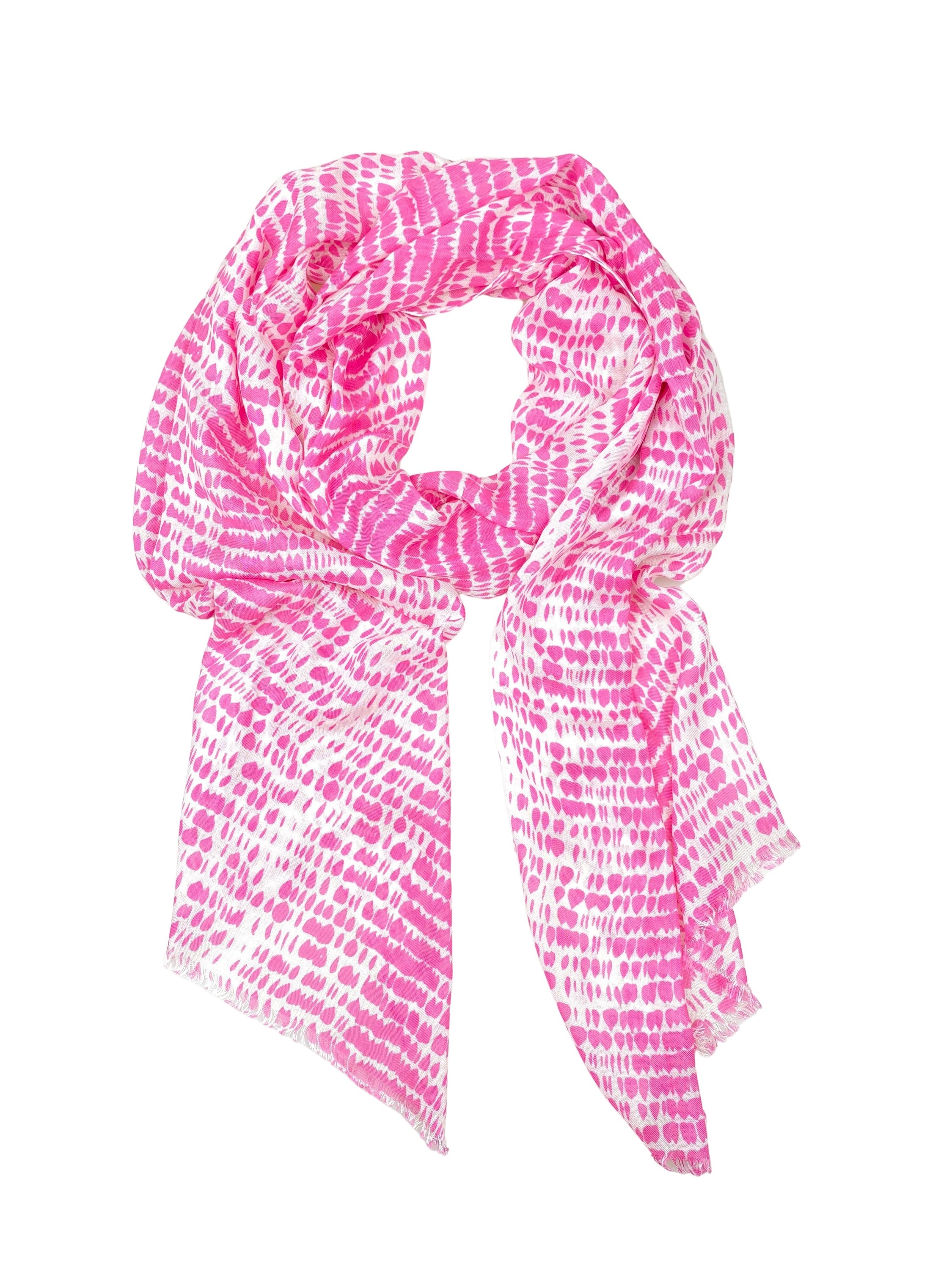 COLLEZIONE ALESSANDRO Modeschal "Laurine", 1 Stk. in elegantem Tropfenmuste günstig online kaufen