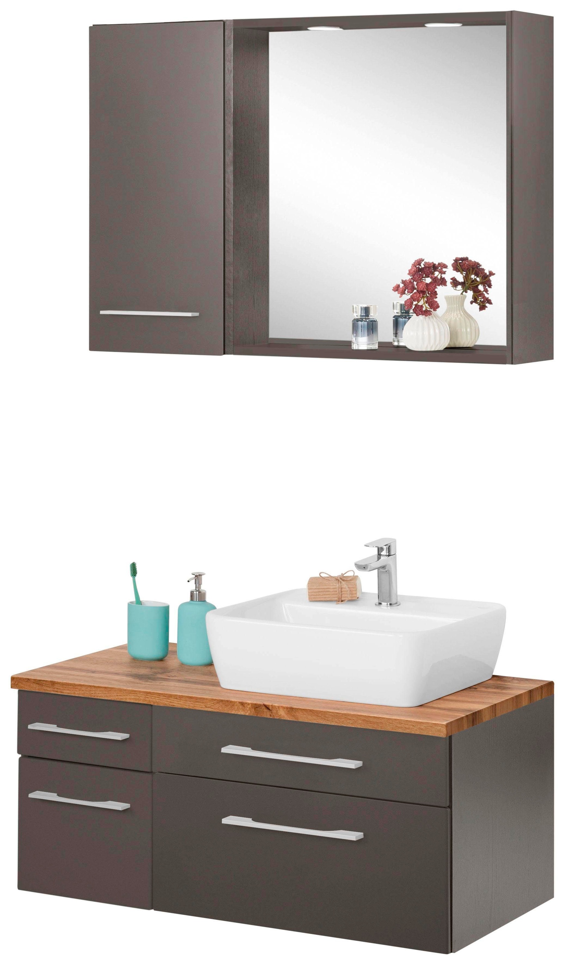 welltime Badmöbel-Set "Davos" 3 Stk. tlg. günstig online kaufen