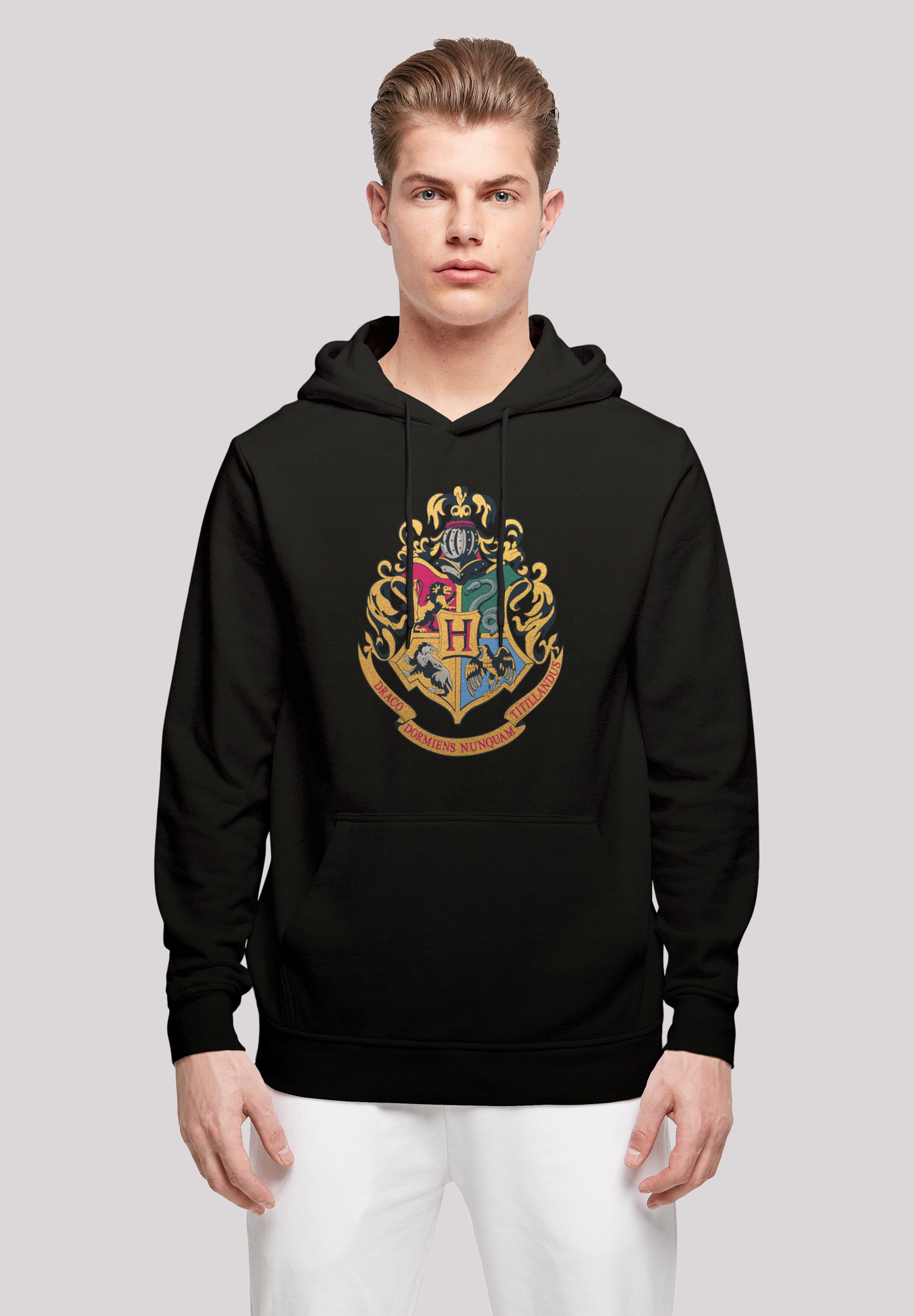 Kapuzenpullover »Harry Potter Hogwarts Crest Gold«, Print