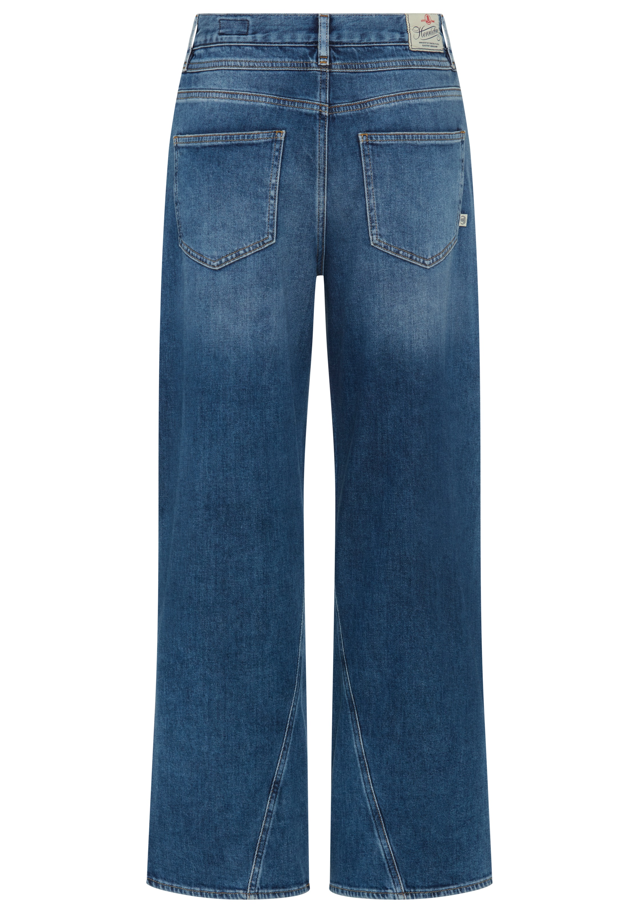 Herrlicher Loose-fit-Jeans »Turn Denim Stretch« mit besonderer Nahtführung, Wide Fit