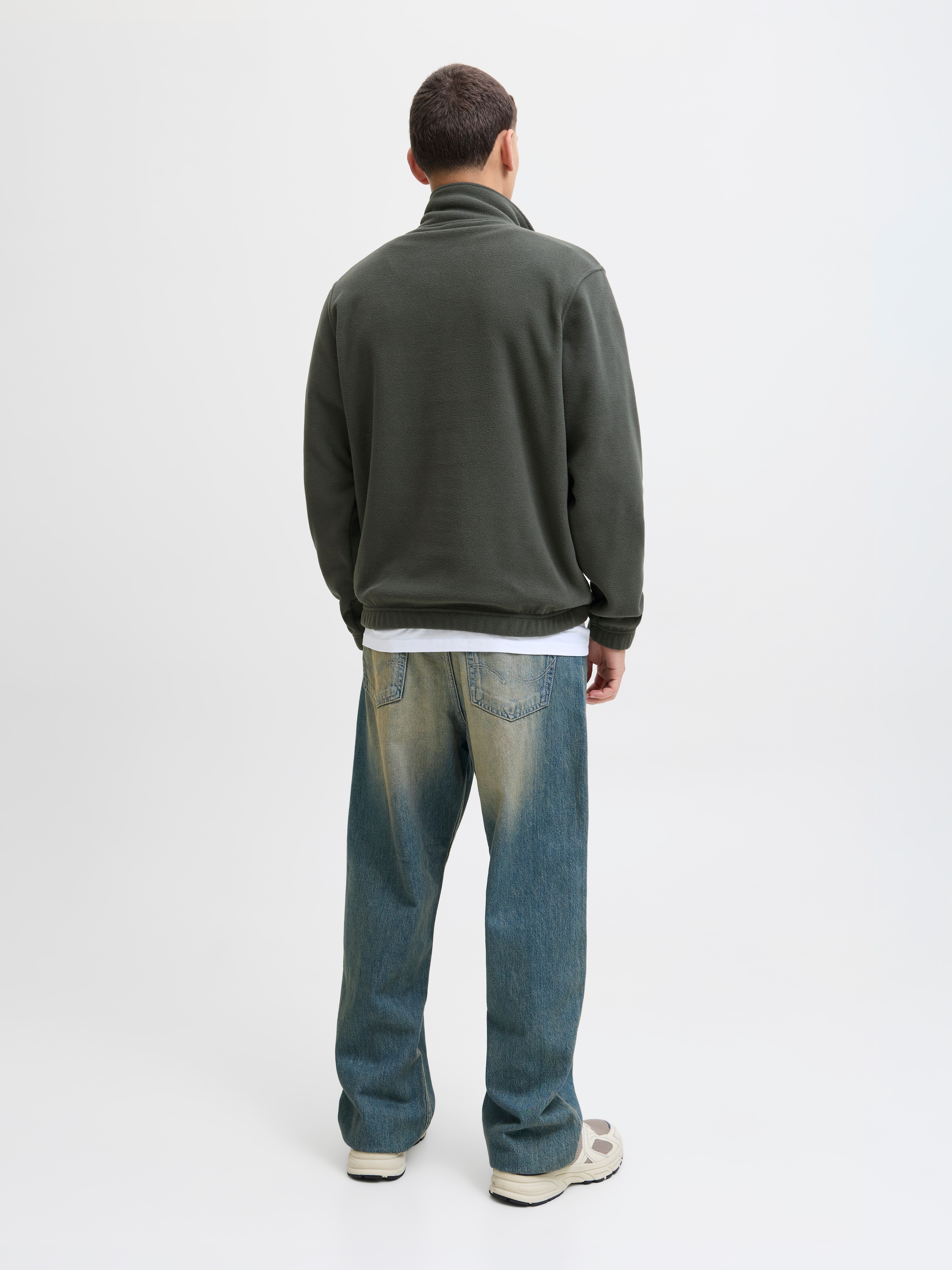 Jack & Jones Sweatshirt »JJSOHO HALFZIP FLEECE«