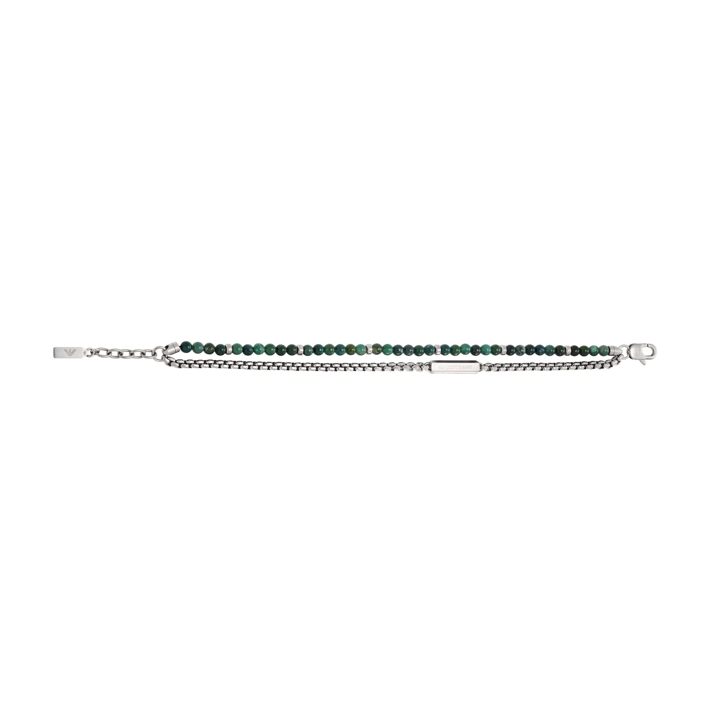 Emporio Armani Armband »Schmuck Geschenk Edelstahl« mit Sodalith oder Achat
