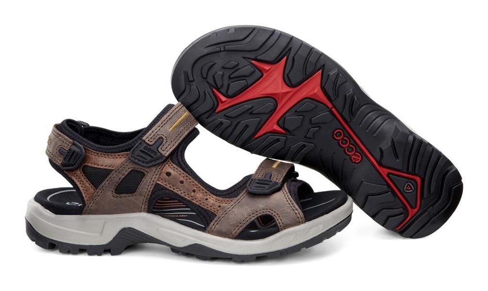 Ecco Riemchensandale »OFFROAD M«, Sommerschuh, Klettschuh, Trekkingschuh, mit Klettriemchen