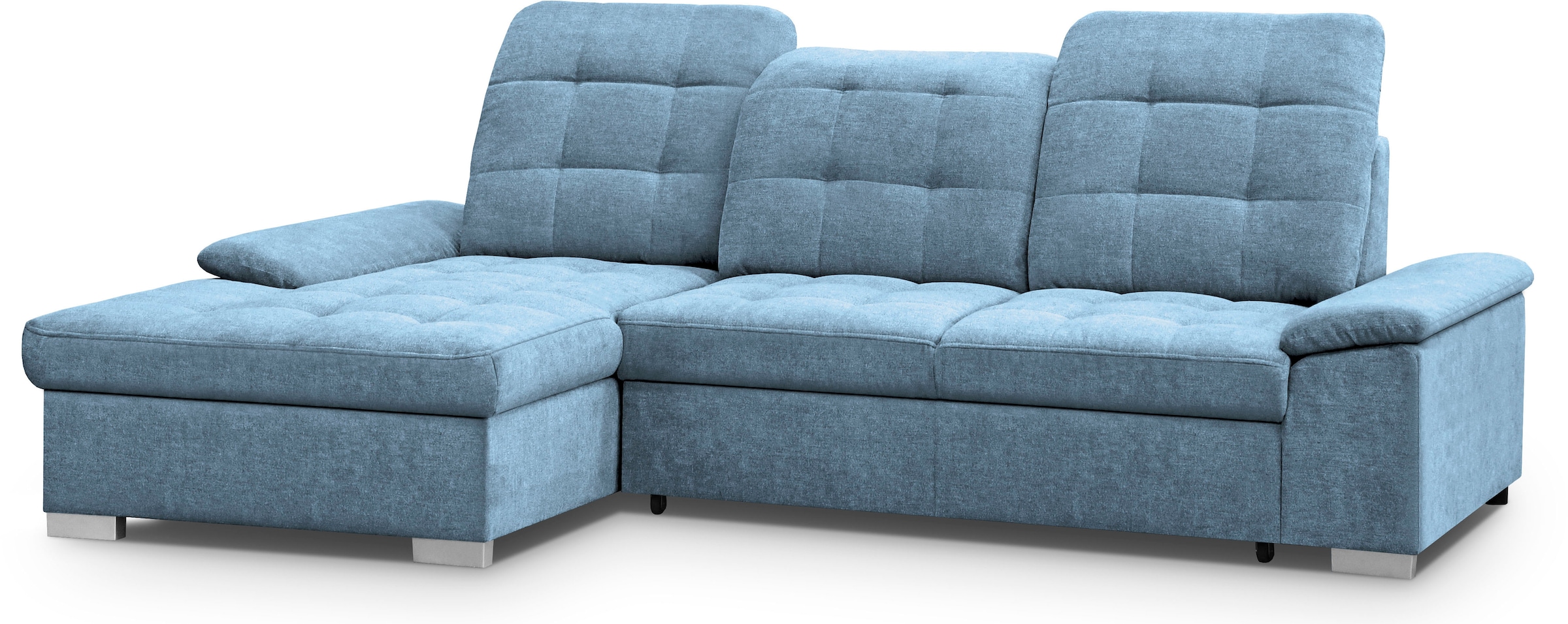 WERK2 Ecksofa "Carmen, mit Bettfunktion & Bettkasten, optional Sitztiefenve günstig online kaufen