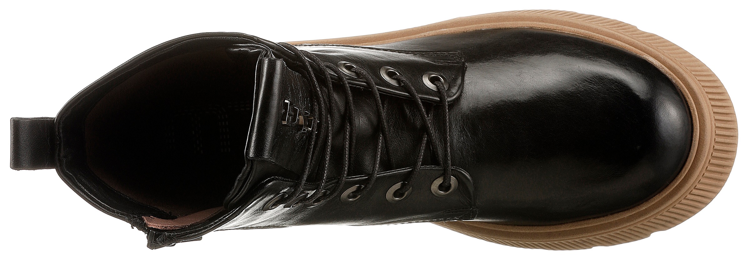 Mjus Schnürstiefelette »BOMBACOLOR«