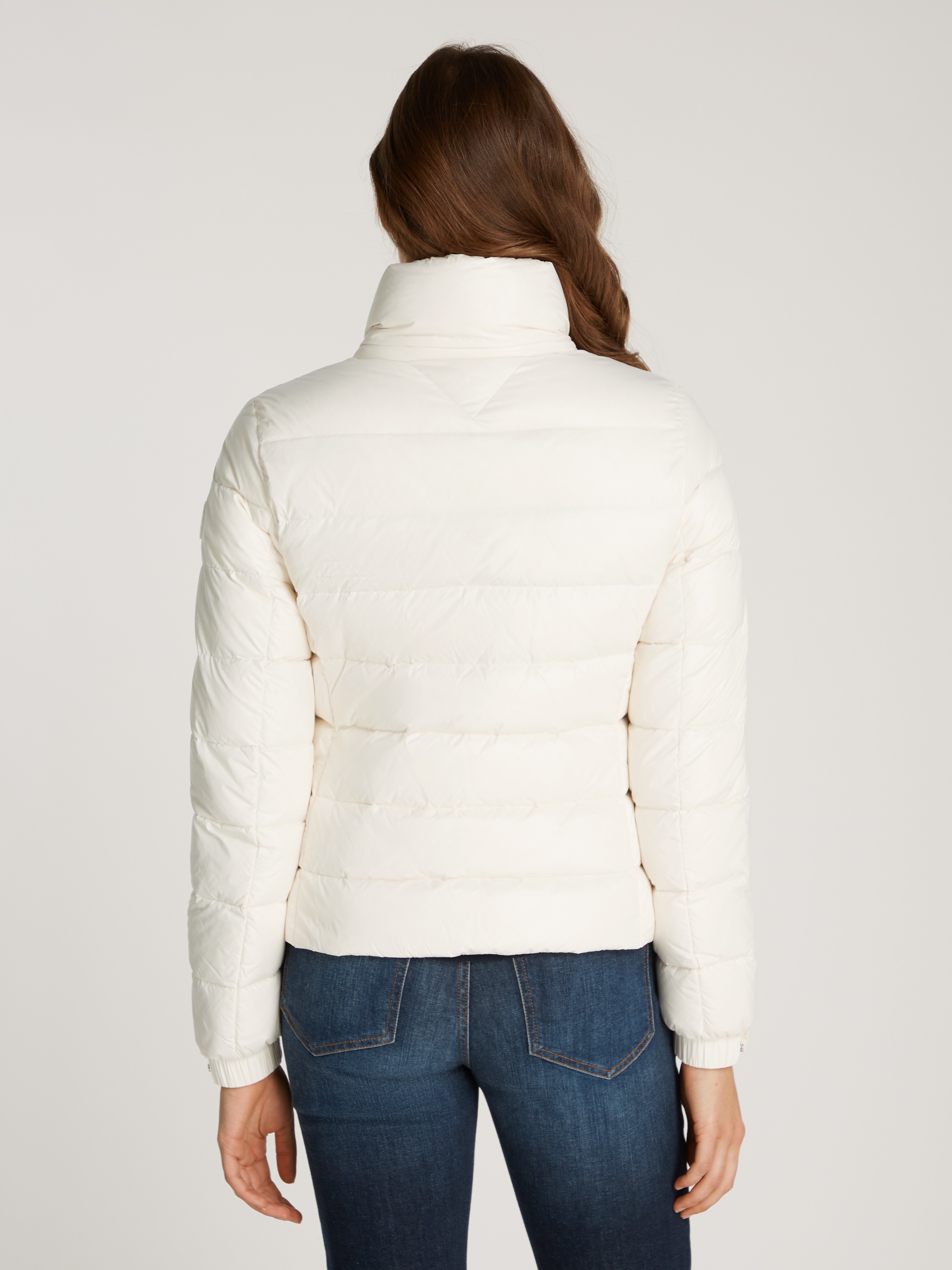 Tommy Hilfiger Steppjacke »LW DOWN FEMININE GLOSS JACKET«, mit leichter Wattierung