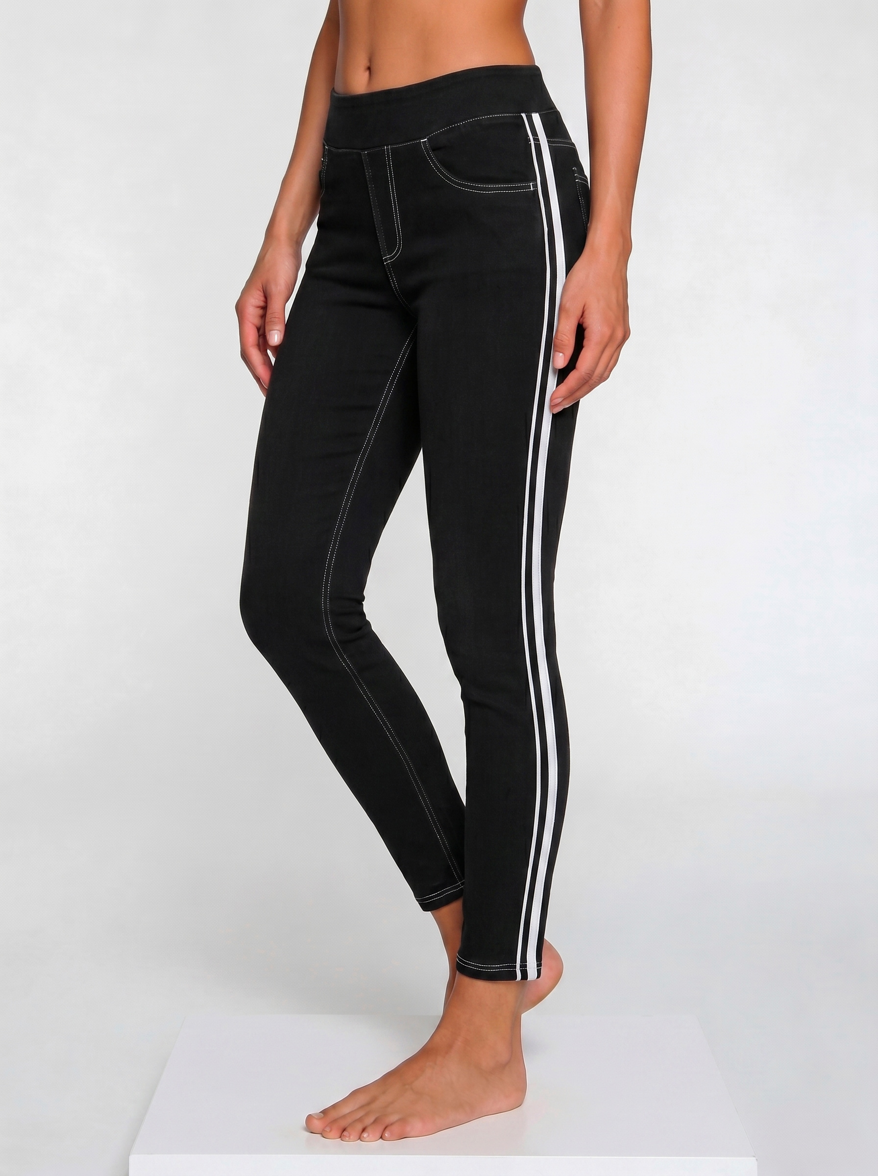 H.I.S Leggings "Skinny-Jeggings im denim Style" Denim der sich uneingeschränkt bequem anfühlt