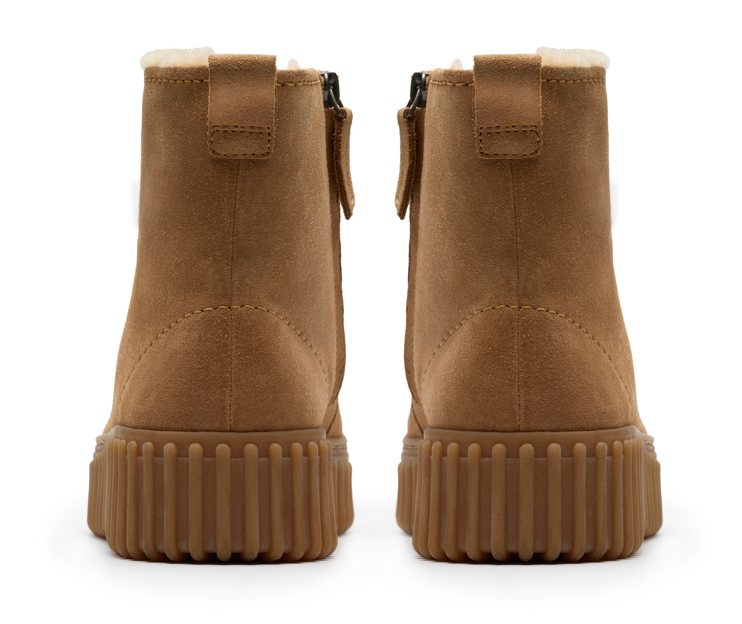 Clarks Winterboots "Torhill Cozy" Plateauboots mit modischer Ziernaht günstig online kaufen