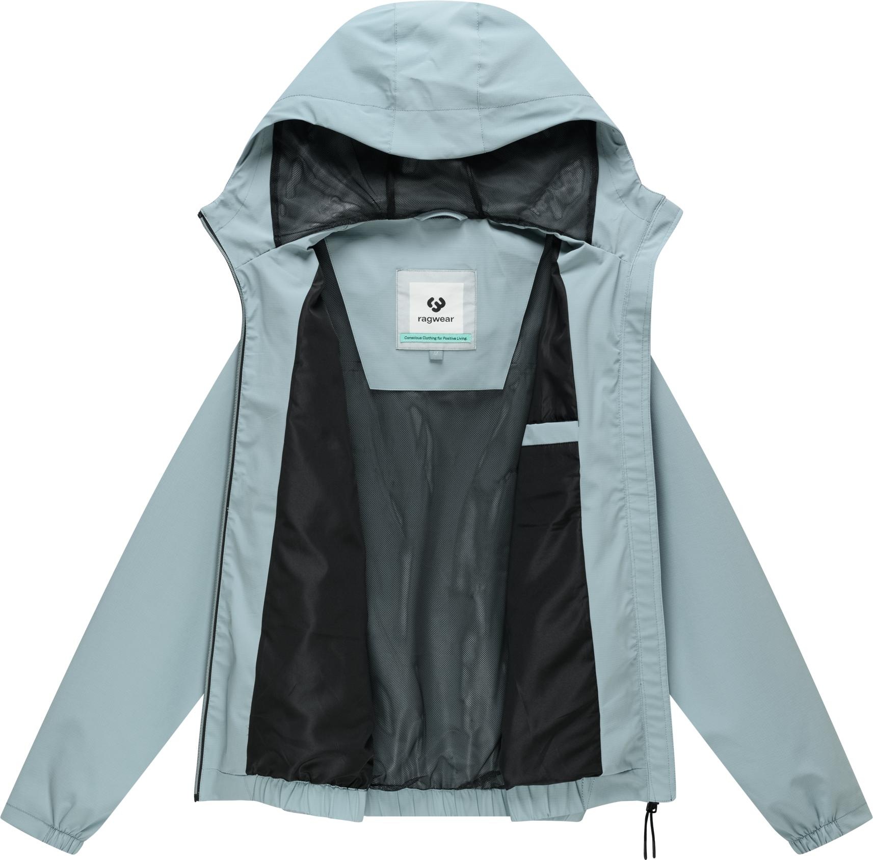 Ragwear Funktionsjacke »Bordos« mit Kapuze Wasserdichte und atmungsaktive Übergangsjacke