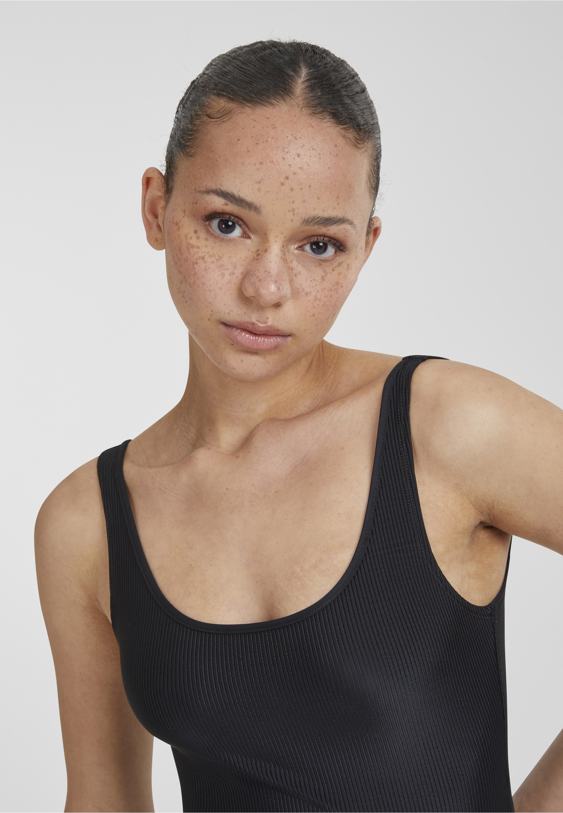 URBAN CLASSICS Body »Urban Classics Damen Ladies Shiny Rib Body«