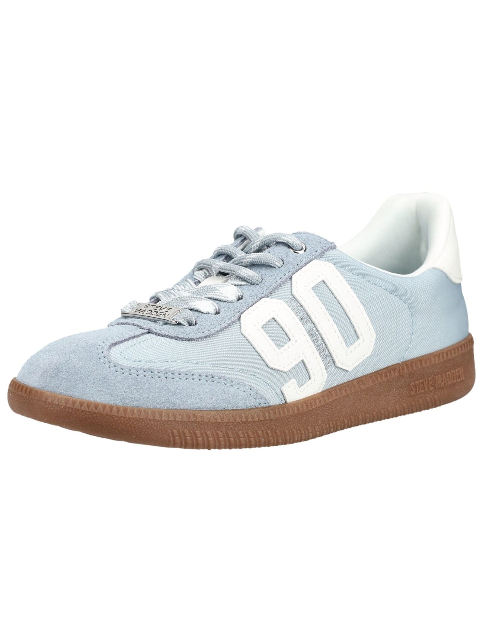 Sneaker STEVE MADDEN "STEVE MADDEN Sneaker Textil", Herren, Gr. 39, weiß, blau, Textil, Schuhe Sneaker