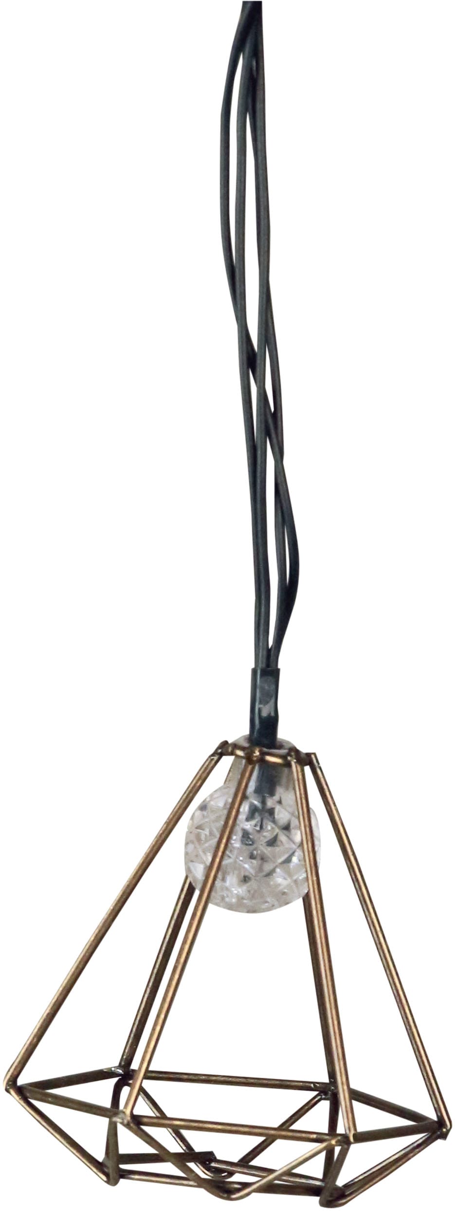 LUXFORM Lichterkette »Solar-Lichterkette Sousse Partybeleuchtung 10x LED«, Aus Metall gefertigt