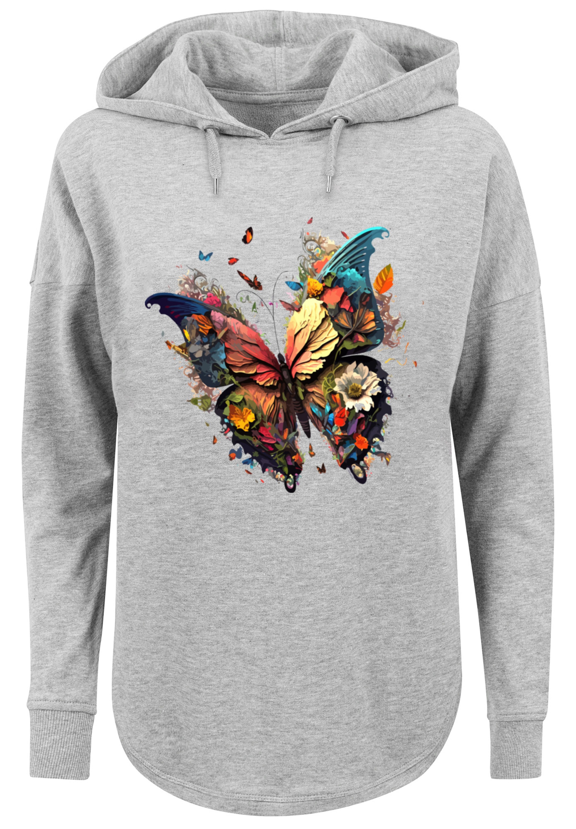 F4NT4STIC Kapuzenpullover "Schmetterling Bunt", Print günstig online kaufen