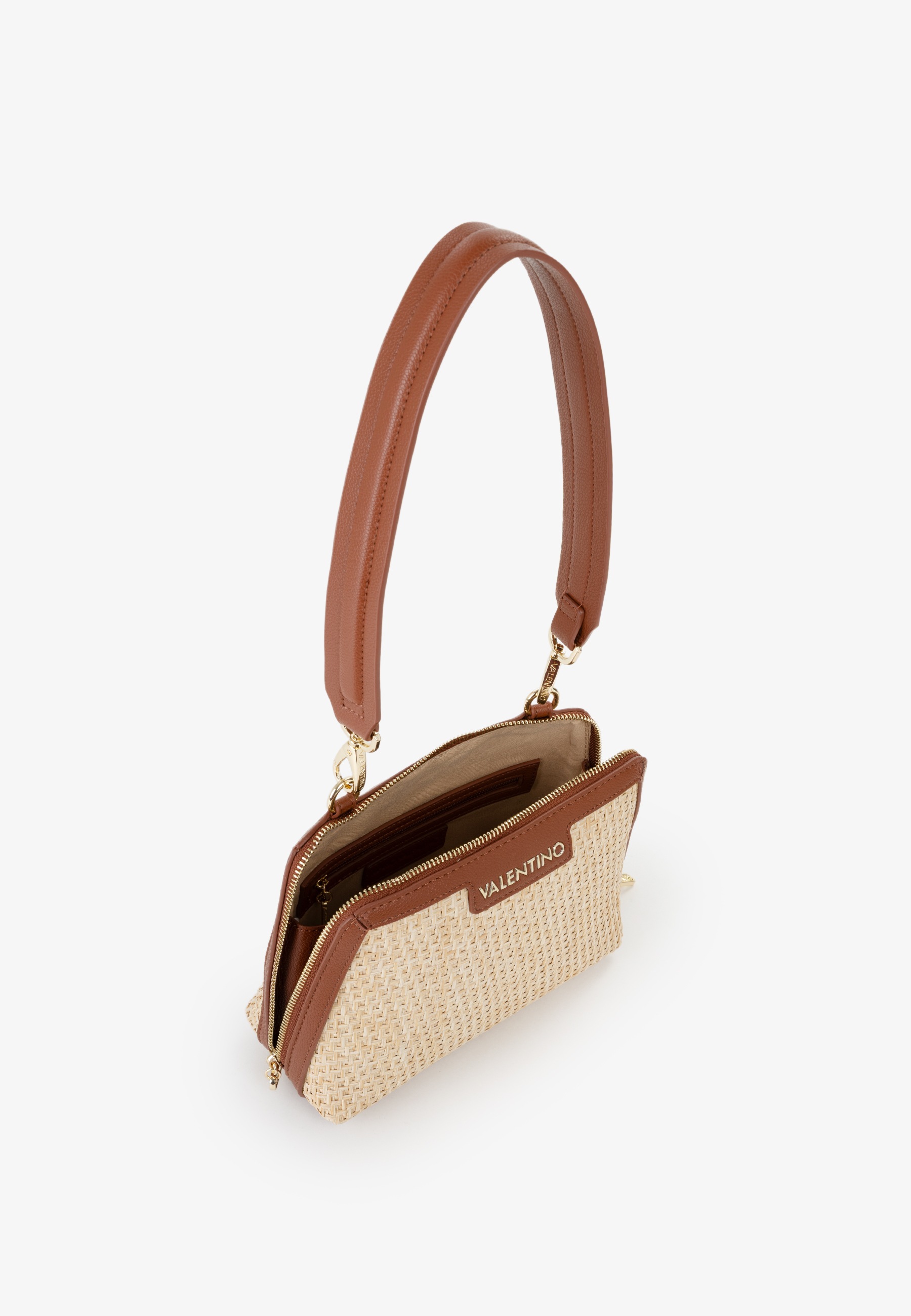 VALENTINO BAGS Umhängetasche »DEMETRA« Damen Handtasche, Schultertasche mit Kontrastbesatz