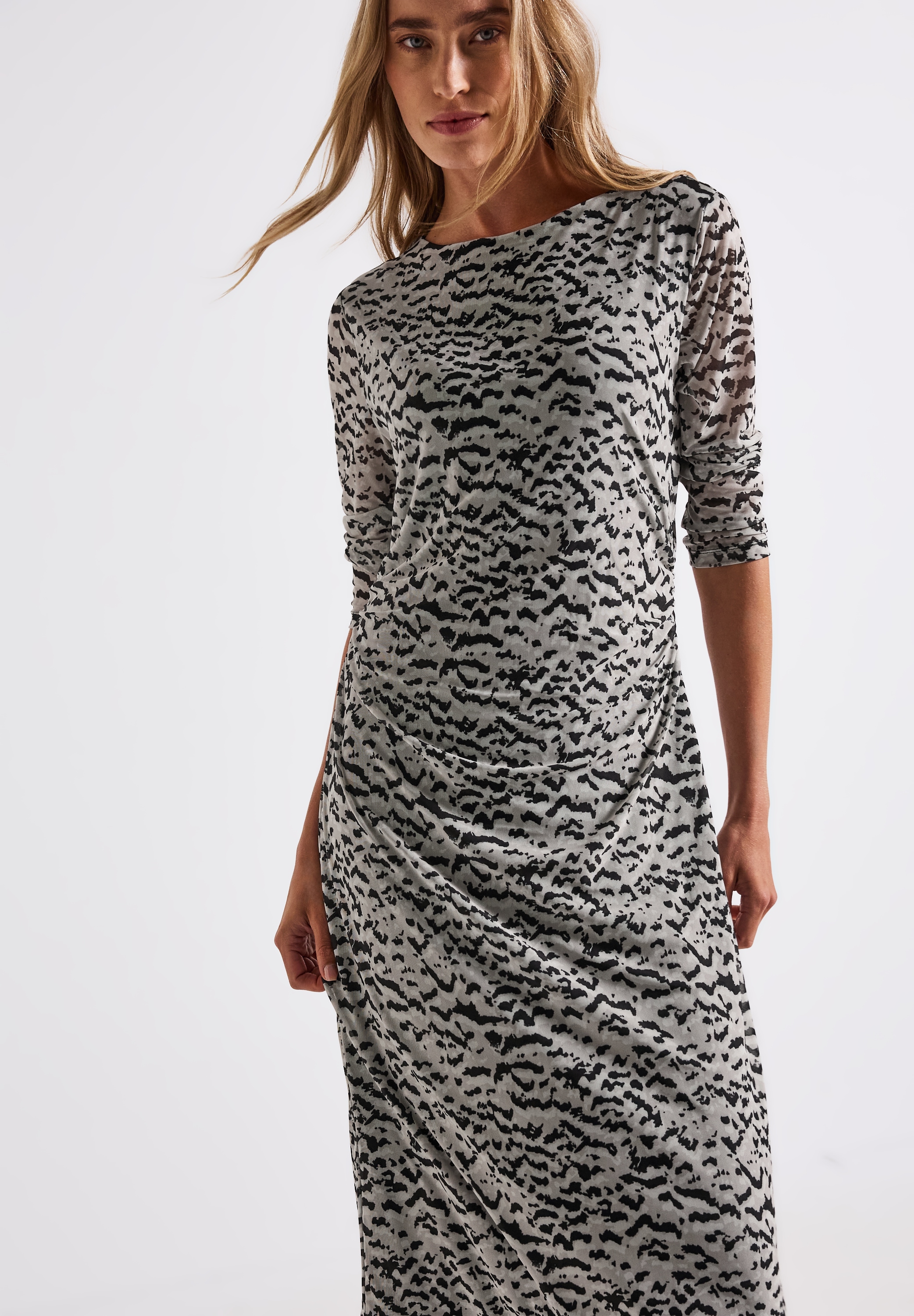 STREET ONE Meshkleid, mit All-Over Print