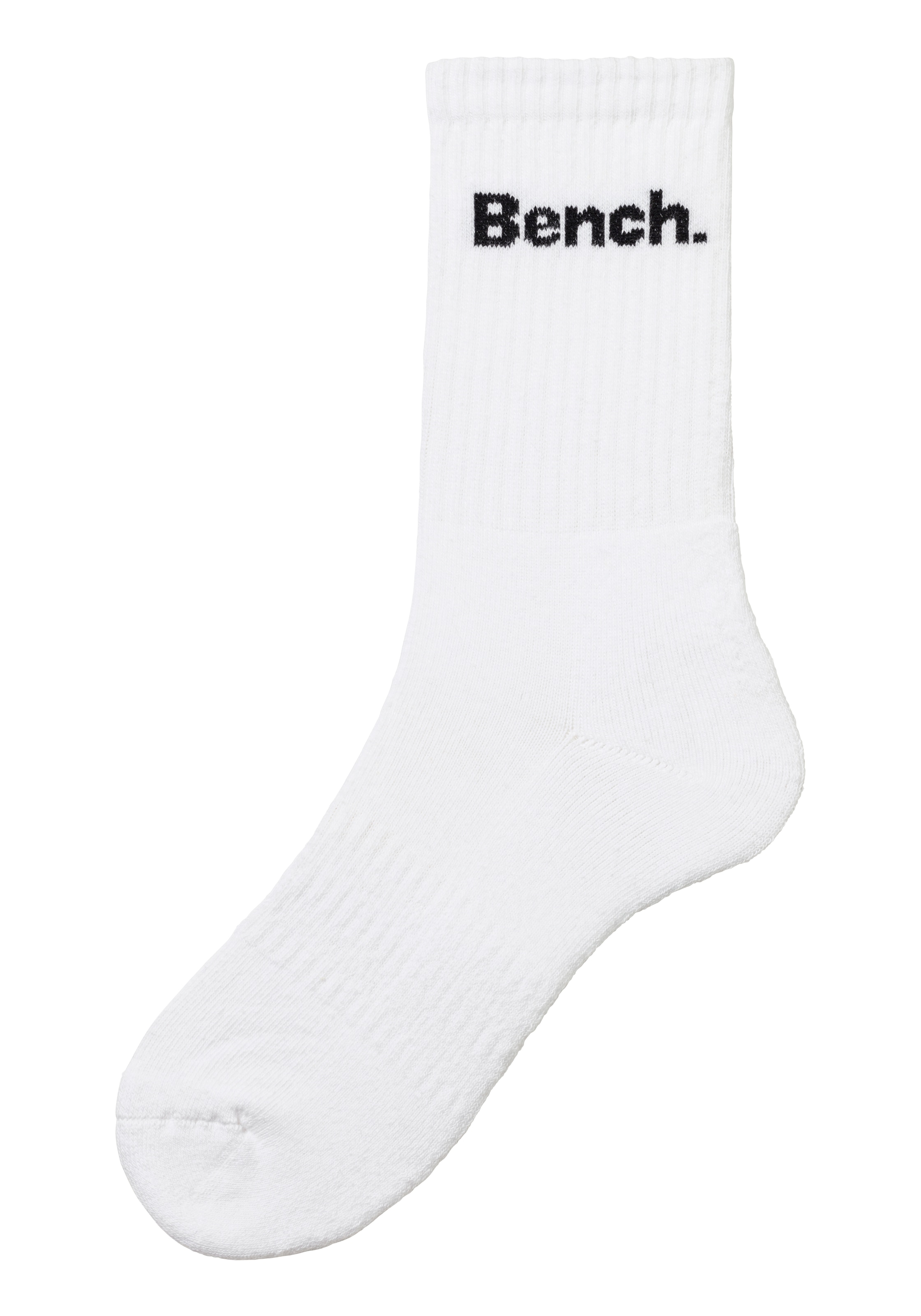 Bench. Tennissocken, (Packung, 6 Paar), mit Fuß Polsterung